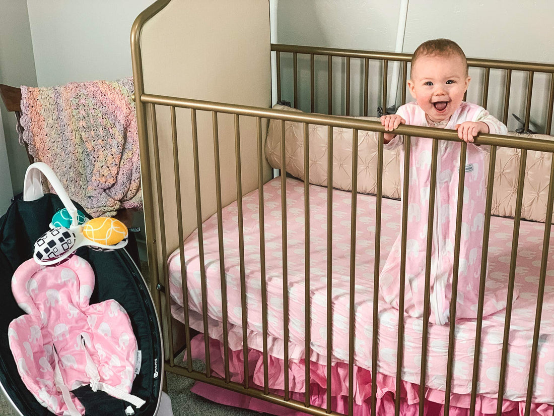 Infant Insert Compatible with 4Moms Mamaroo & Rockaroo – Car Seat Insert 2 Pack – Reversible Infant Car Seat Insert – Rockaroo & Mamaroo Newborn Insert – Soft Plush Minky Car Seat Head Support Insert