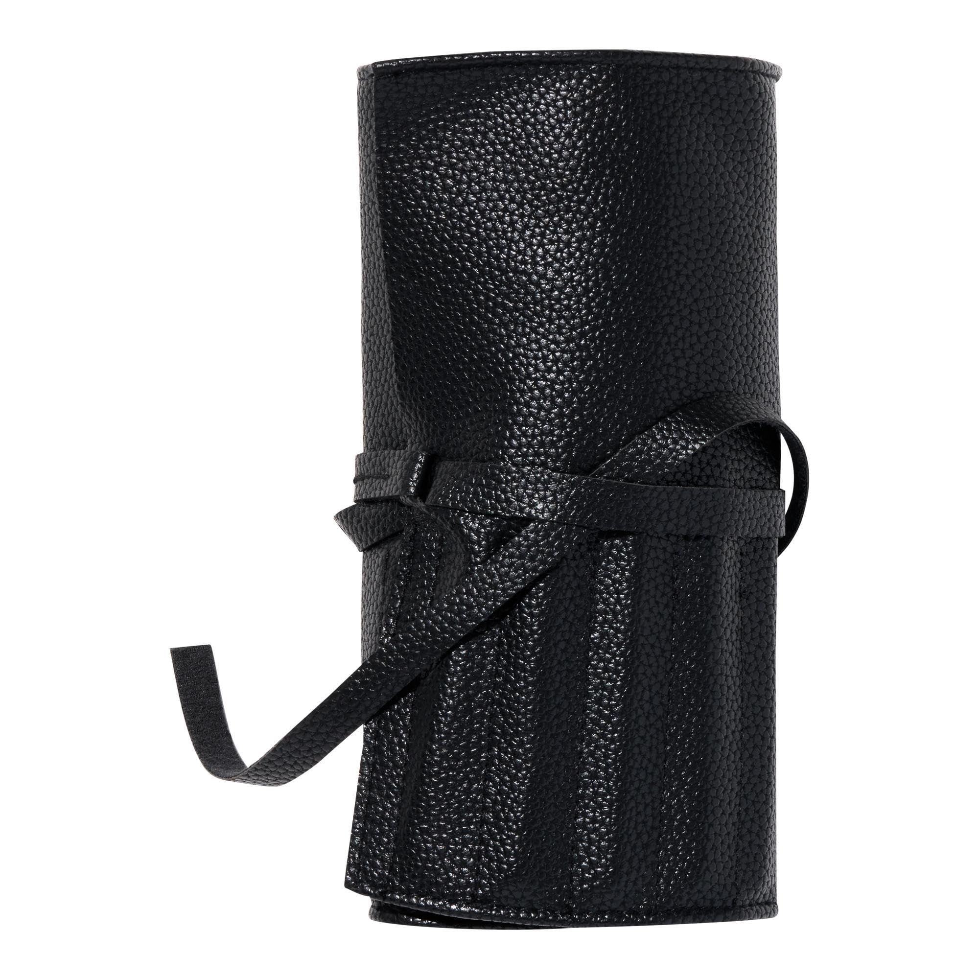 e.l.f. Ultimate Makeup Brush Set & Travel Roll, 17-Piece Brush Kit, Brushes For Eyeshadow, Foundation, Powder, Concealer & more, Vegan & Cruelty-Free