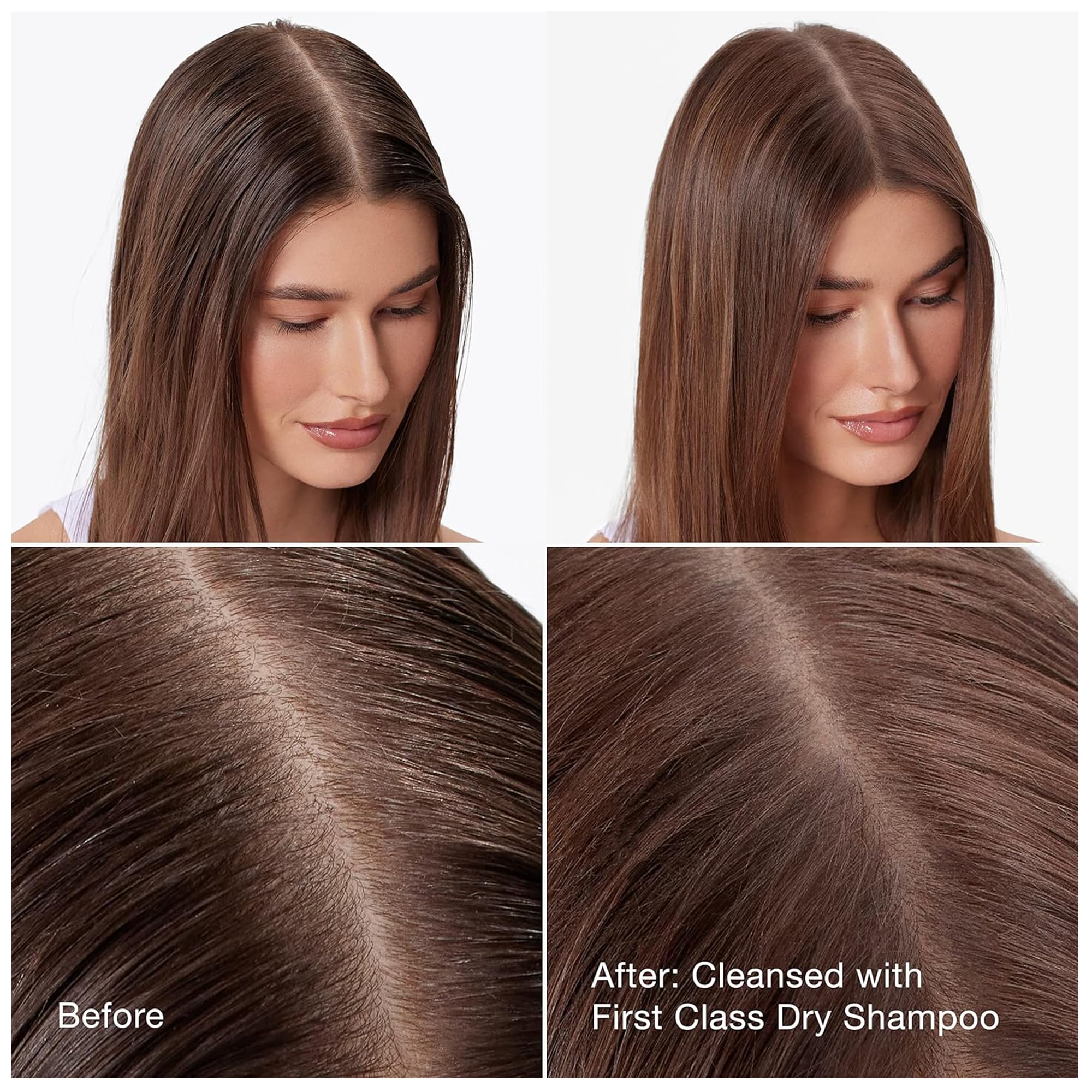 IGK FIRST CLASS Charcoal Detox Dry Shampoo | Volume + Soothes Scalp + Balance Oil | Vegan + Cruelty Free | 6.3 oz (Pack of 2)