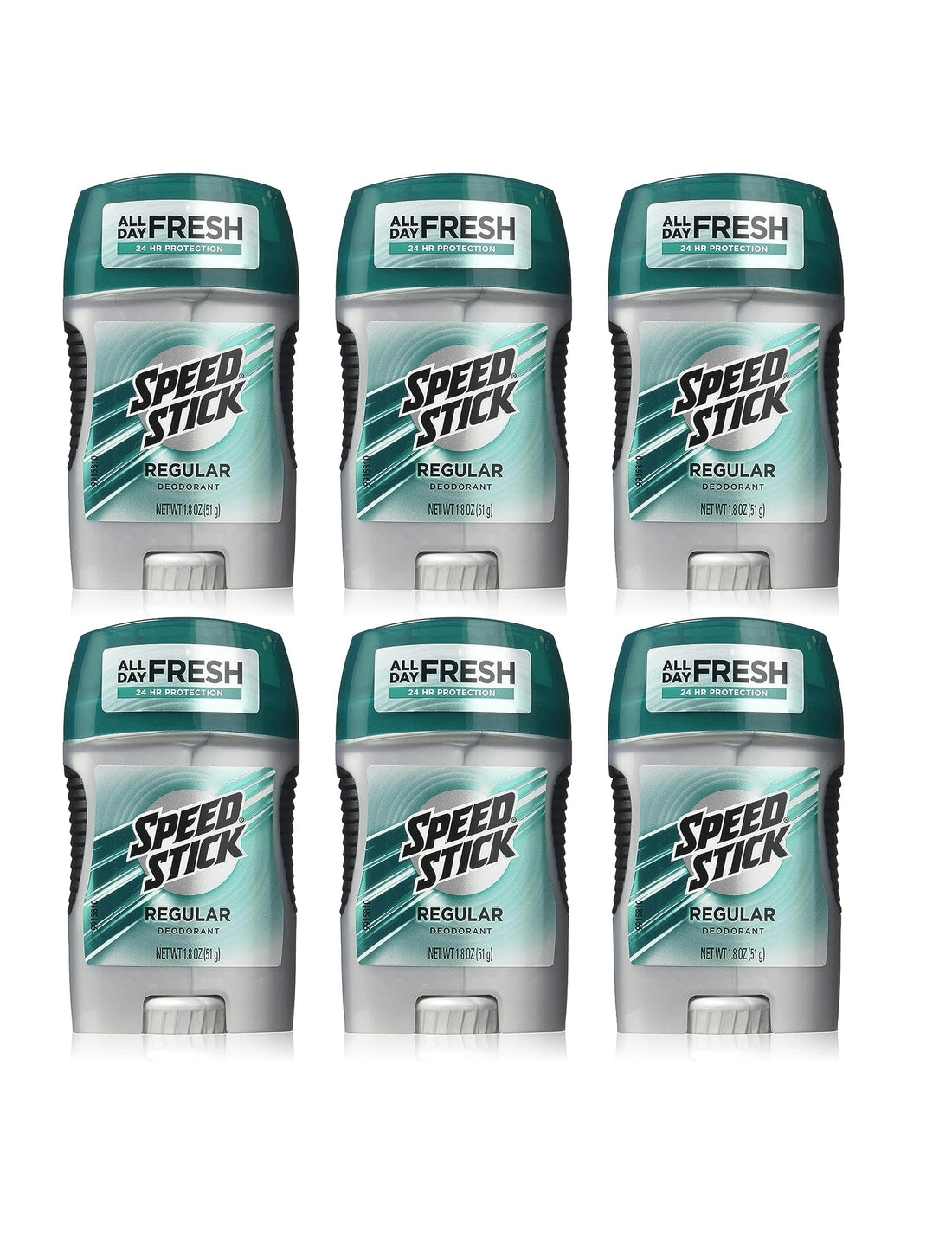 Speed Stick Regular Deodorant 1.8 Oz. 6 Pack