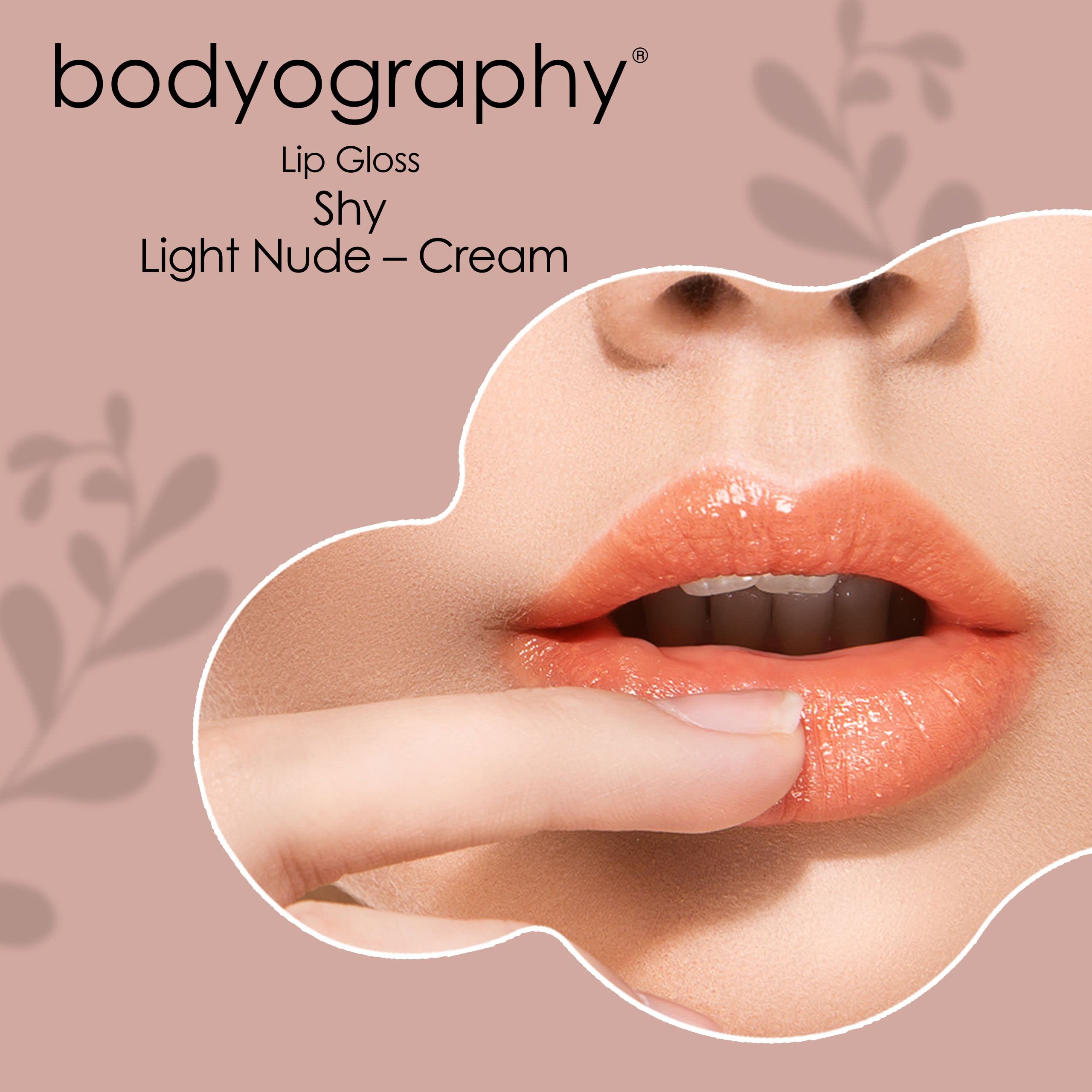 Bodyography Lip Gloss, Shy, 0.3 Ounce