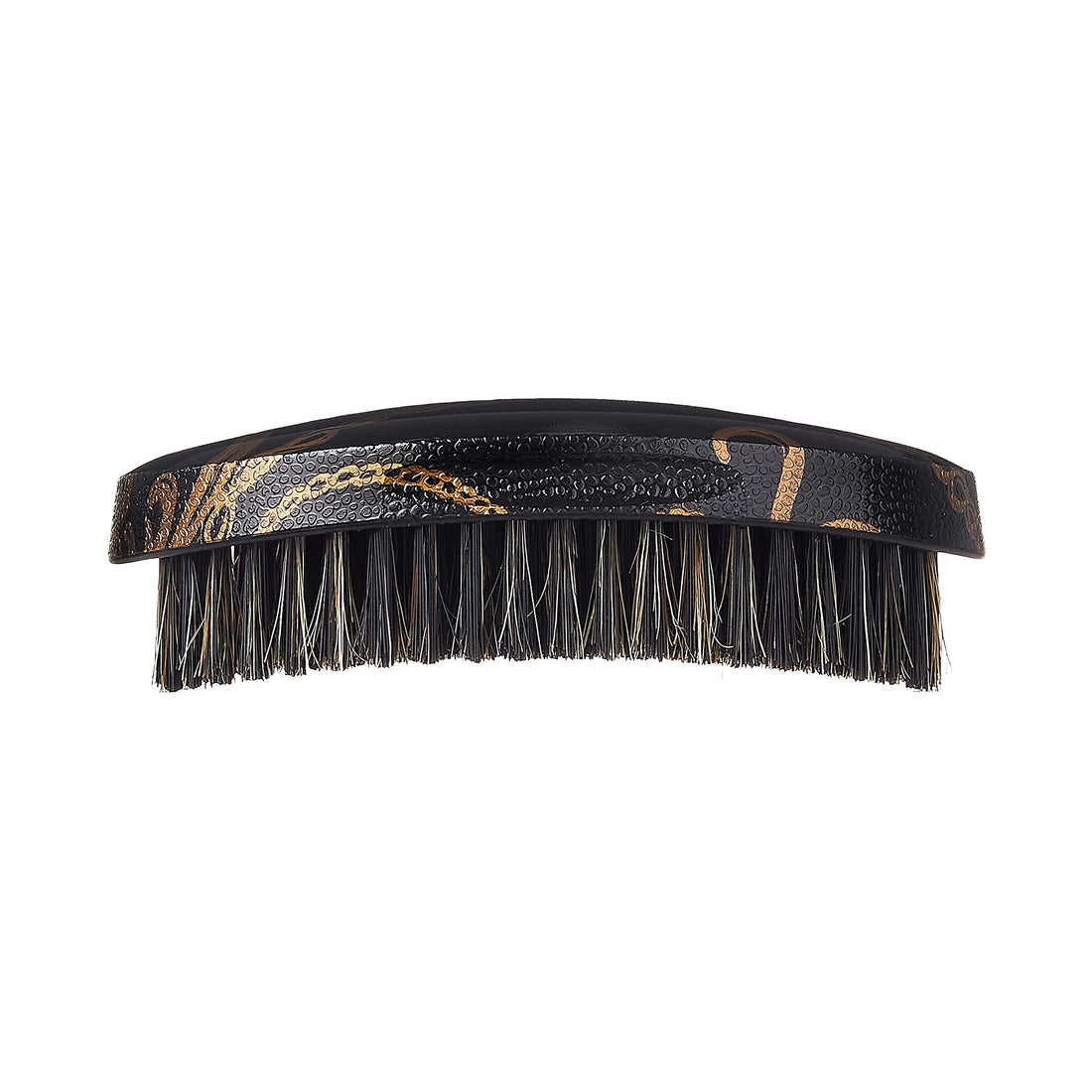 Red by Kiss Premium Pocket Wave X Bow Wow Curved Palm Boar Brush with Case (Medium Bristles)