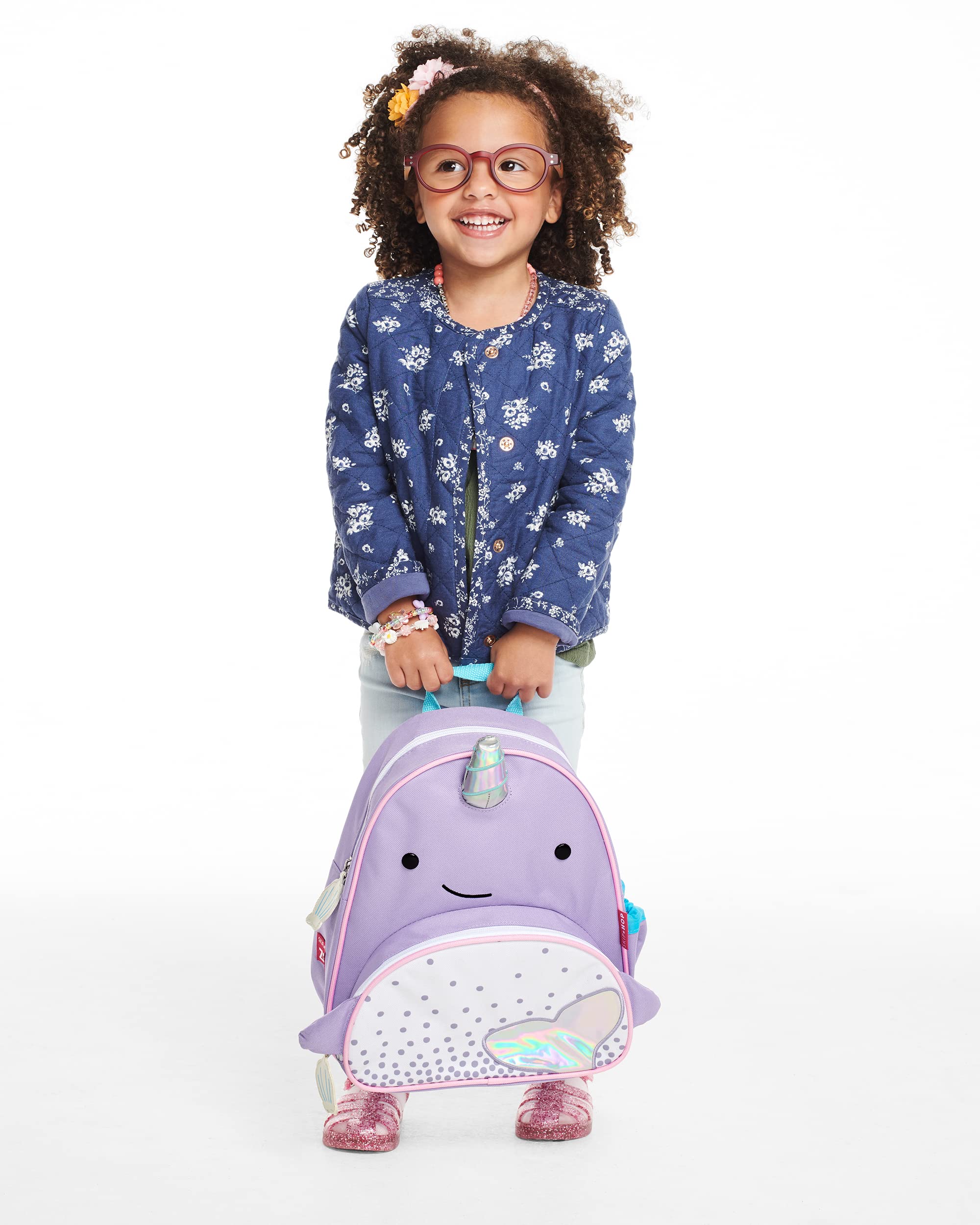 Skip Hop Toddler Backpack, Zoo Preschool Ages 3-4, Narwhal