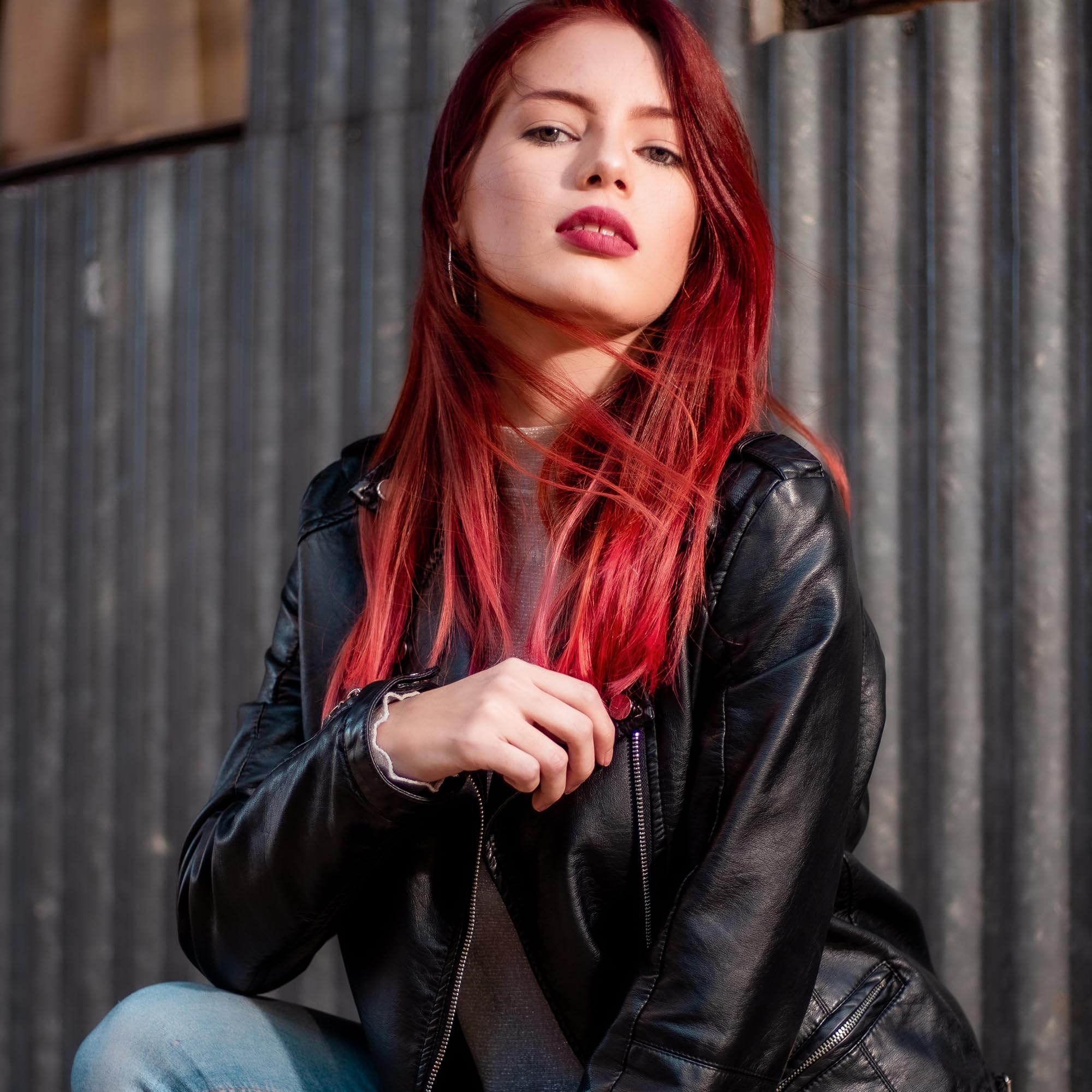 ARCTIC FOX SEMI PERMANENT HAIR COLOUR DYE (8oz, WRATH)