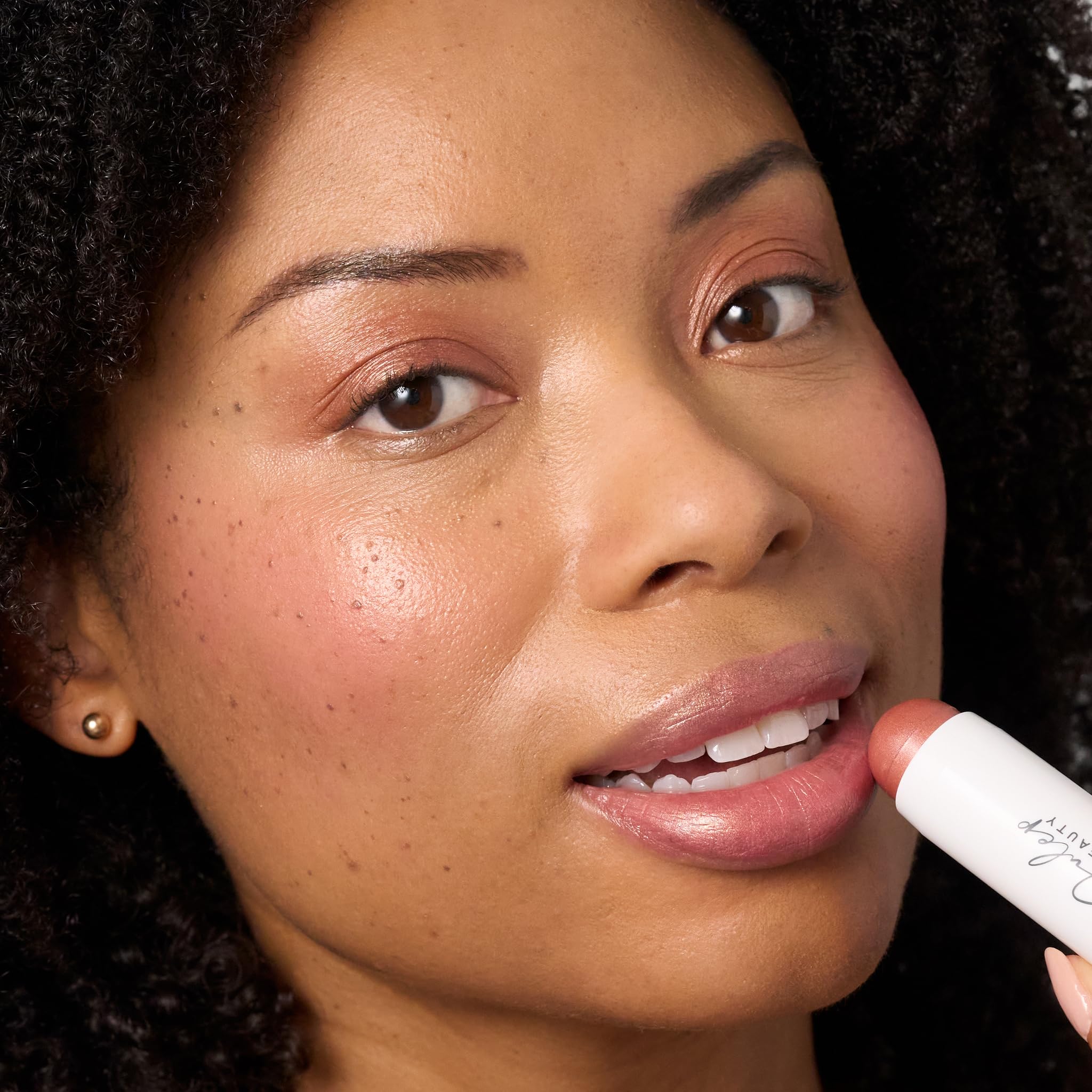 Julep Skip The Brush CrÃƒ¨me To Powder Cream Blush Stick For Cheeks, Eyes & Lips, Golden Guava