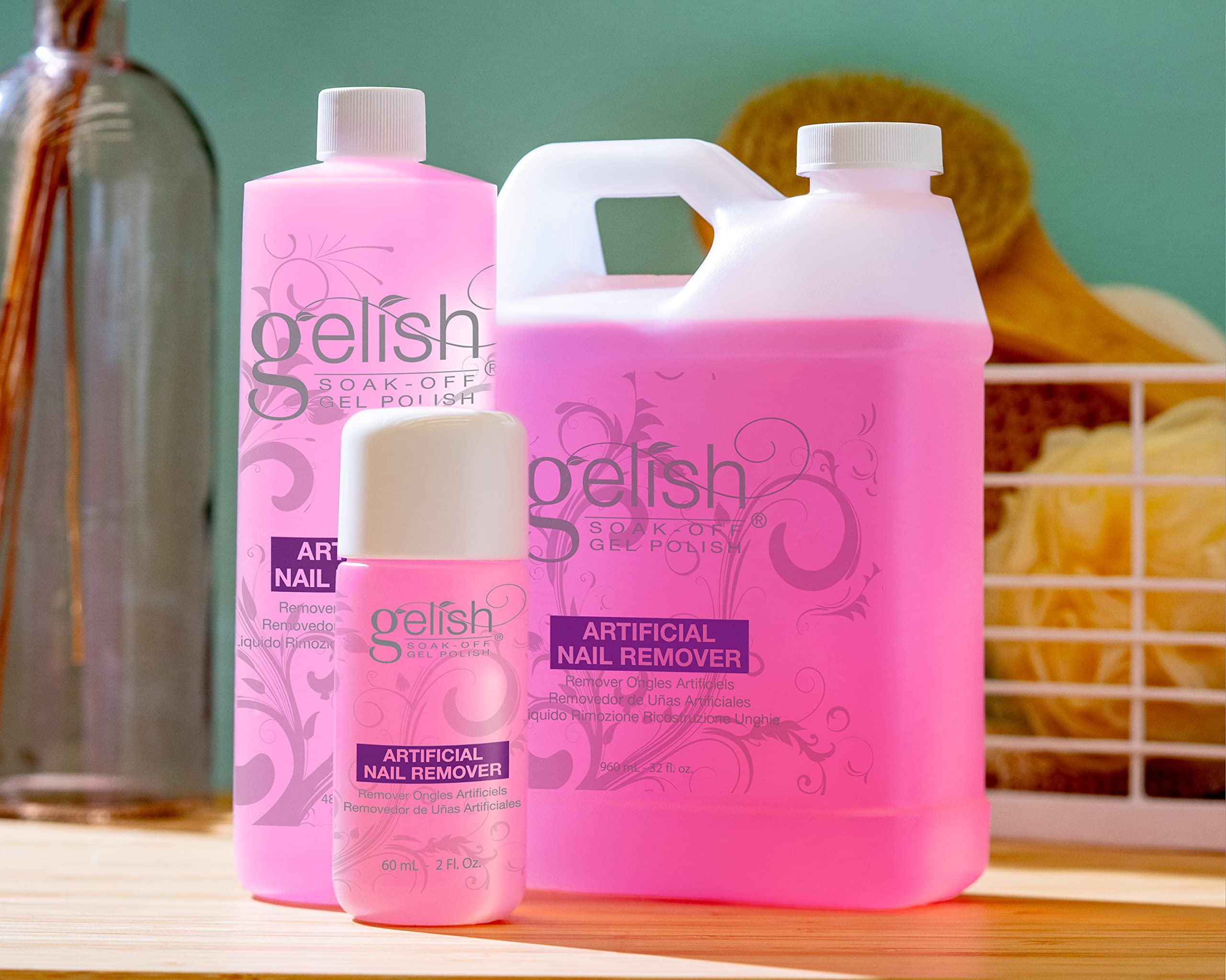 Harmony Gelish Artificial Nail Remover, 120 ml