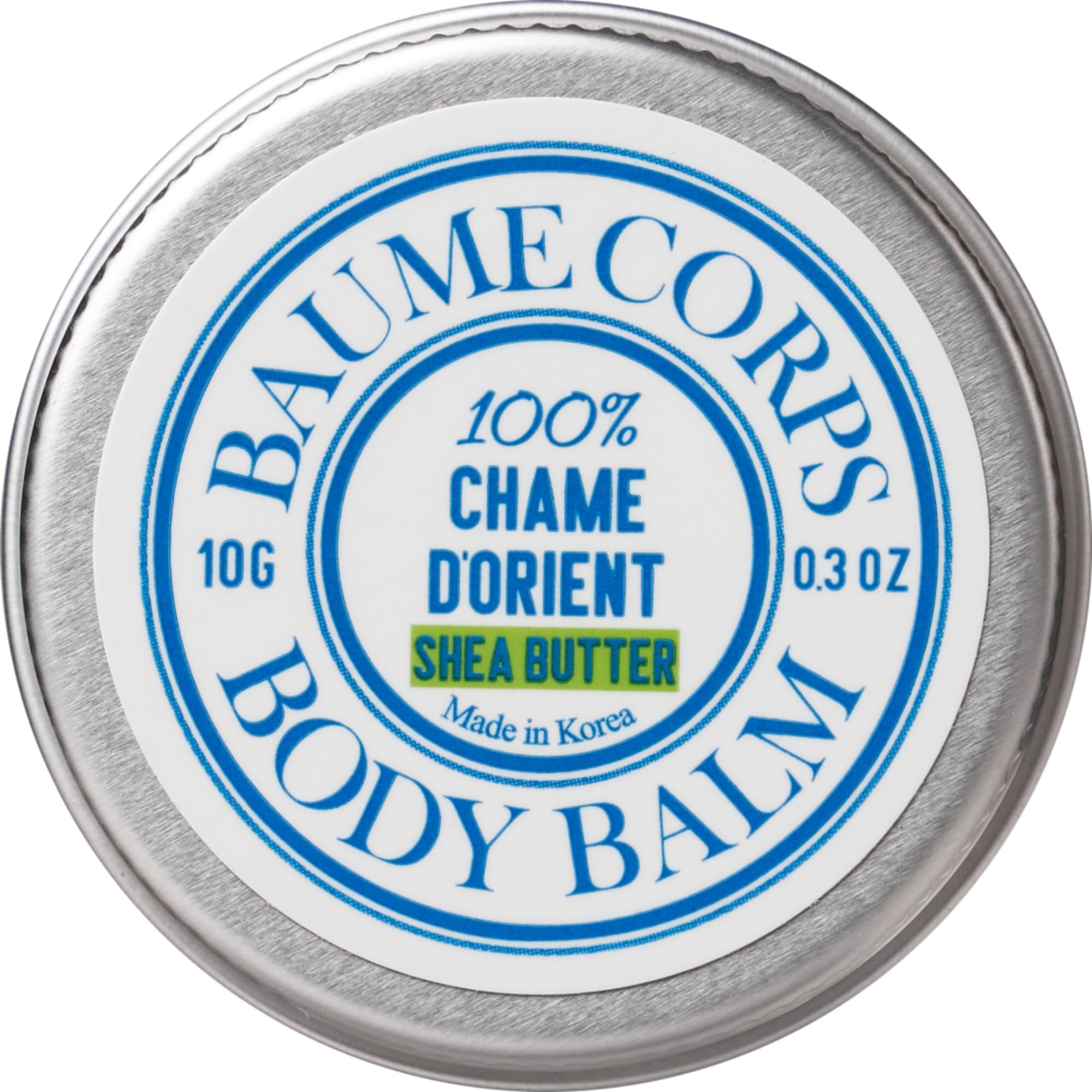 LE PURS AMIS Organic Shea Butter Moisturizing Lip balm, Multi-purpose, Nourishing, Hydrating, Chemical-free, Non-toxic, Shea butter Scent (10, Grams), Dry Skin, Dryness, Korean