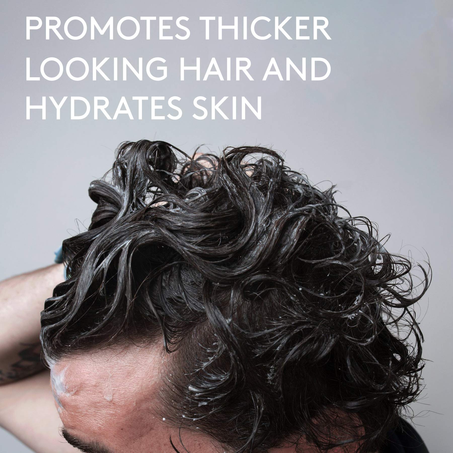 Barrel and Oak - 2-in-1 Shampoo & Conditioner, Men's Shampoo & Conditioner Set, Hair Care for Men, Cleanses Hair & Scalp, Natural Moisturizer, Essential Oil-Based Scent, Vegan (Black Oak, 16 oz)