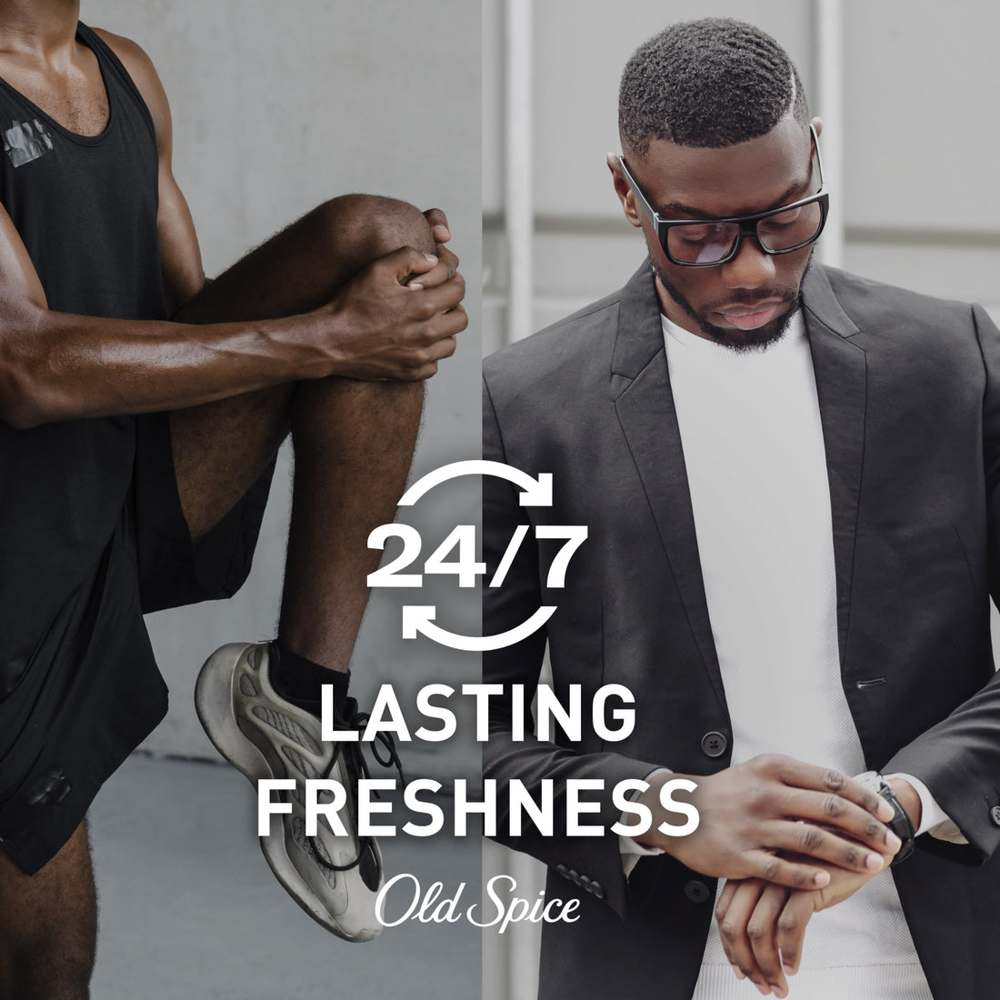 Old Spice Aluminum Free Deodorant for Men, 24/7 Odor Protection, 24/7 Freshness & Lasting Scent, Afterhours with Spice Scent, 3.0 oz (Pack of 3)