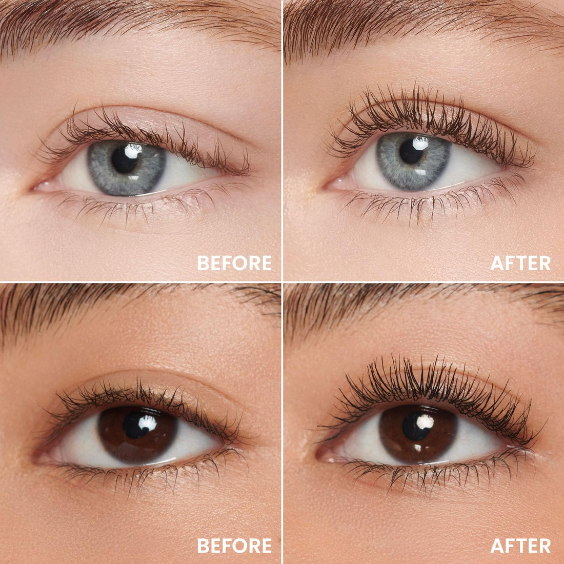 Wonderskin Infinite Rizz Mascara - Brown Mascara For Volume And Length, Long-Wear, Smudge-Proof & Water-Resistant Volumizing Lash Makeup (Brown)