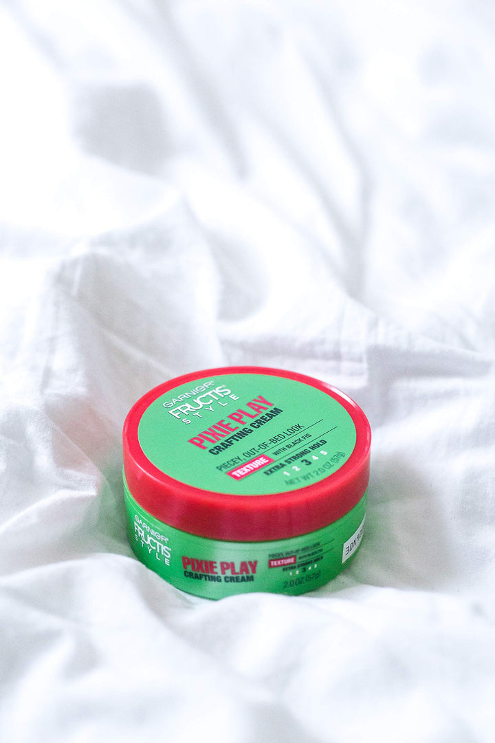 Garnier Fructis Style Pixie Play Crafting Cream, All Hair Types, 2 oz. (Packaging May Vary)