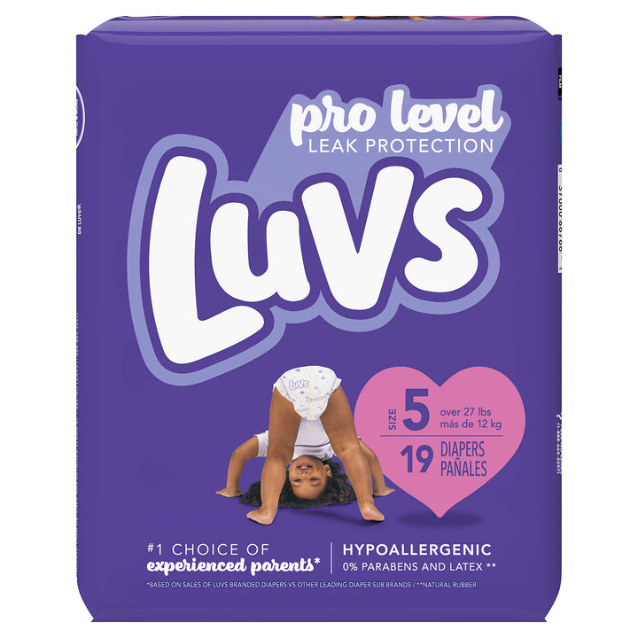 Luvs Luvs Ultra leakguards Diapers Size 5 19 Count, 19 Count