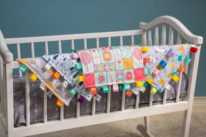 Taggies Original Blanket, 12 X 12, Comfy Bears