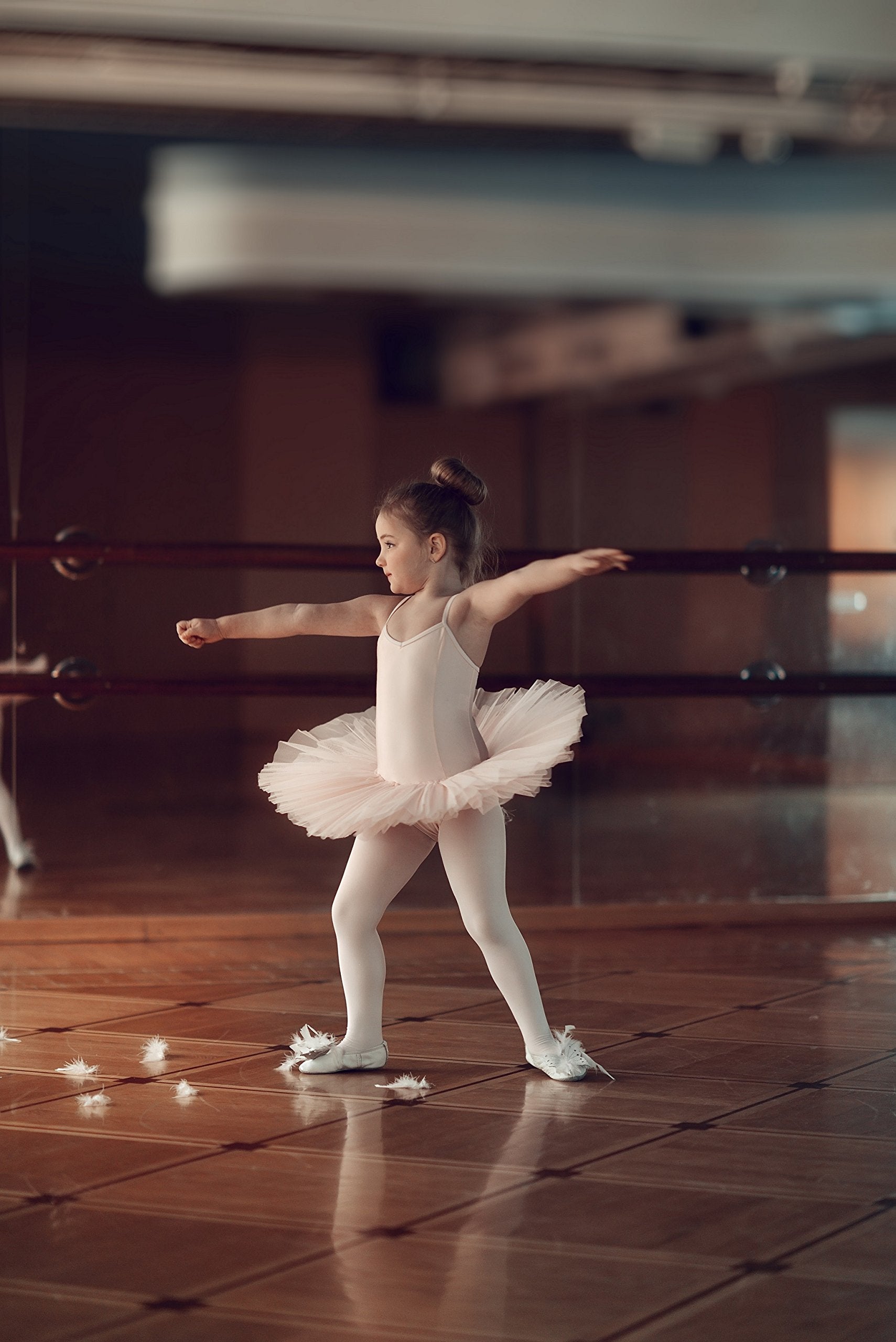 Beaute Galleria - Bundle 3 Pieces Mini Hair Donut Ring Style Bun Maker for Kids Brown Color