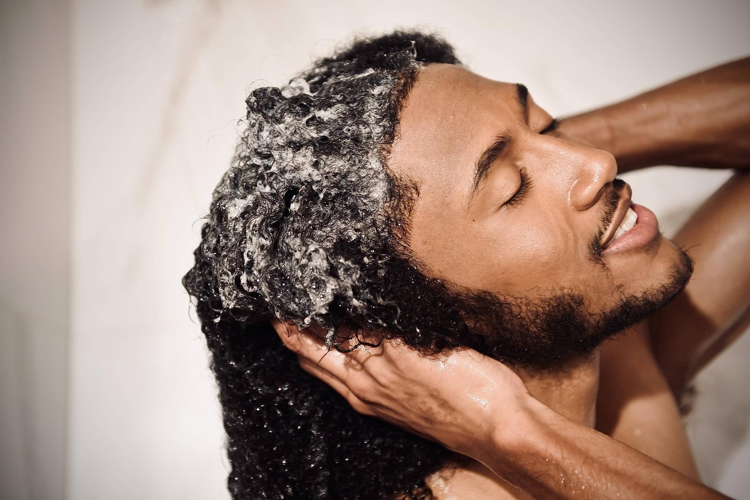 Scotch Porter Curls & Waves Leave-In Hair Conditioner for Men | Superior Smoothness & Definition | Free of Parabens, Sulfates & Silicones | Vegan | 7.1oz Bottle