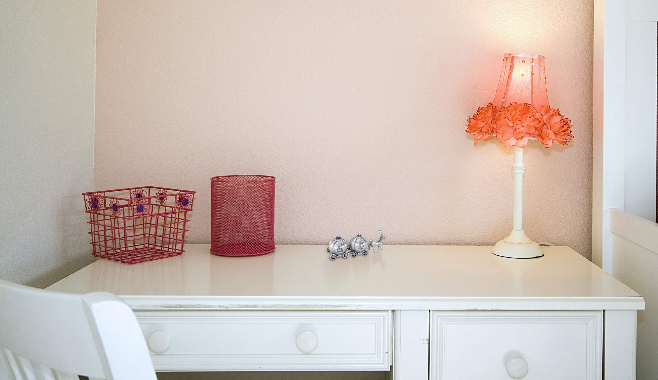 Lillian Rose Keepsake Pewter Tooth and Curl Box, Fairytale Coach,2x5 Inch (Pack of 1)