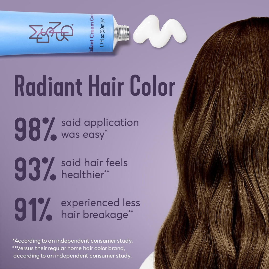 Madison Reed Radiant Hair Color Kit, Soft Medium Neutral Brown for 100% Coverage of Resistant Gray Hair, Ammonia-Free, 6.5NNA Sondrio Brown, Permanent Hair Dye, Pack of 2