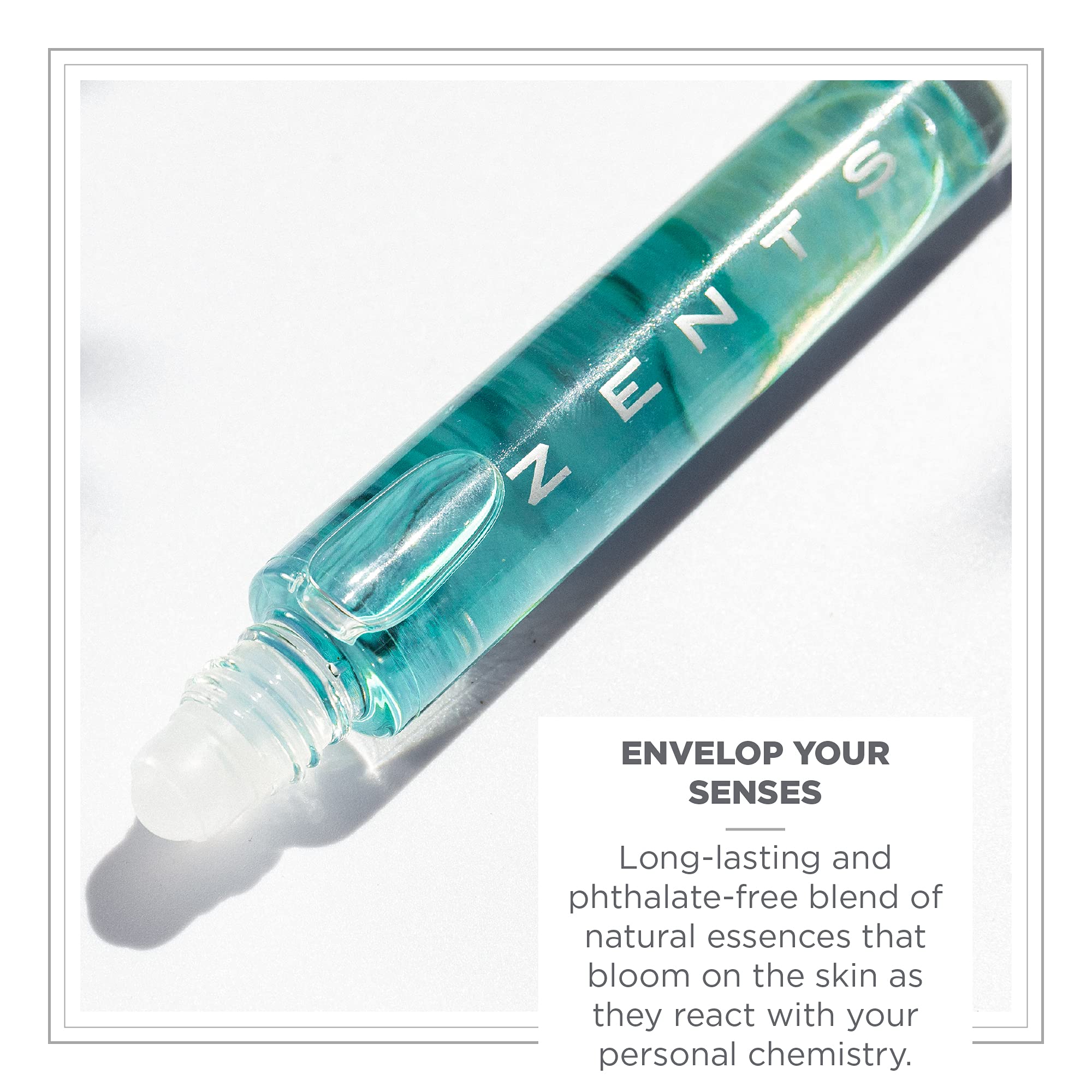 Zents Attar, Fresh, Concentrated Roll-On Aroma, 0.33 fl oz / 10 ml