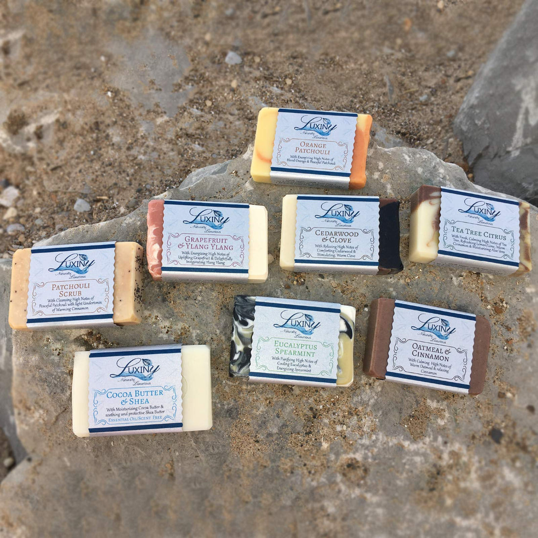 Natural Soap Bar, Luxiny Lemon Drop Handmade Body Soap with Lemongrass and Litsea Essential Oil is a Palm Oil Free Bath Soap Bar Vegan Castile Soap for All Skin Types Including Sensitive Skin (Single)