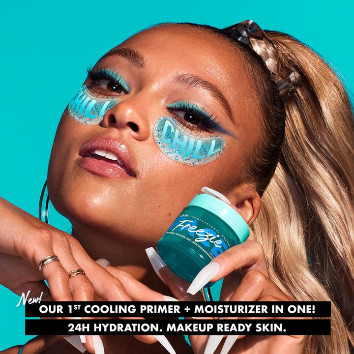 NYX PROFESSIONAL MAKEUP Face Freezie Cooling Primer + Moisturizer, 10-in-1 Make Up Prepping Skin Care