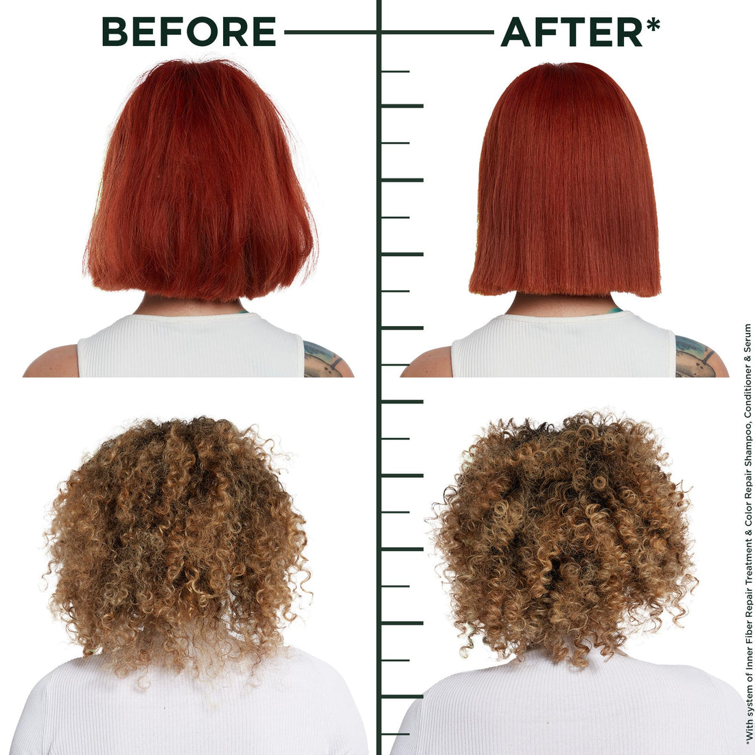 Garnier Fructis Hair Filler Color Repair Conditioner with Ceramide, Smoothing & Sulfate Free Conditioner for Colored, Bleached Hair, 10.1 Fl Oz, 1 Count