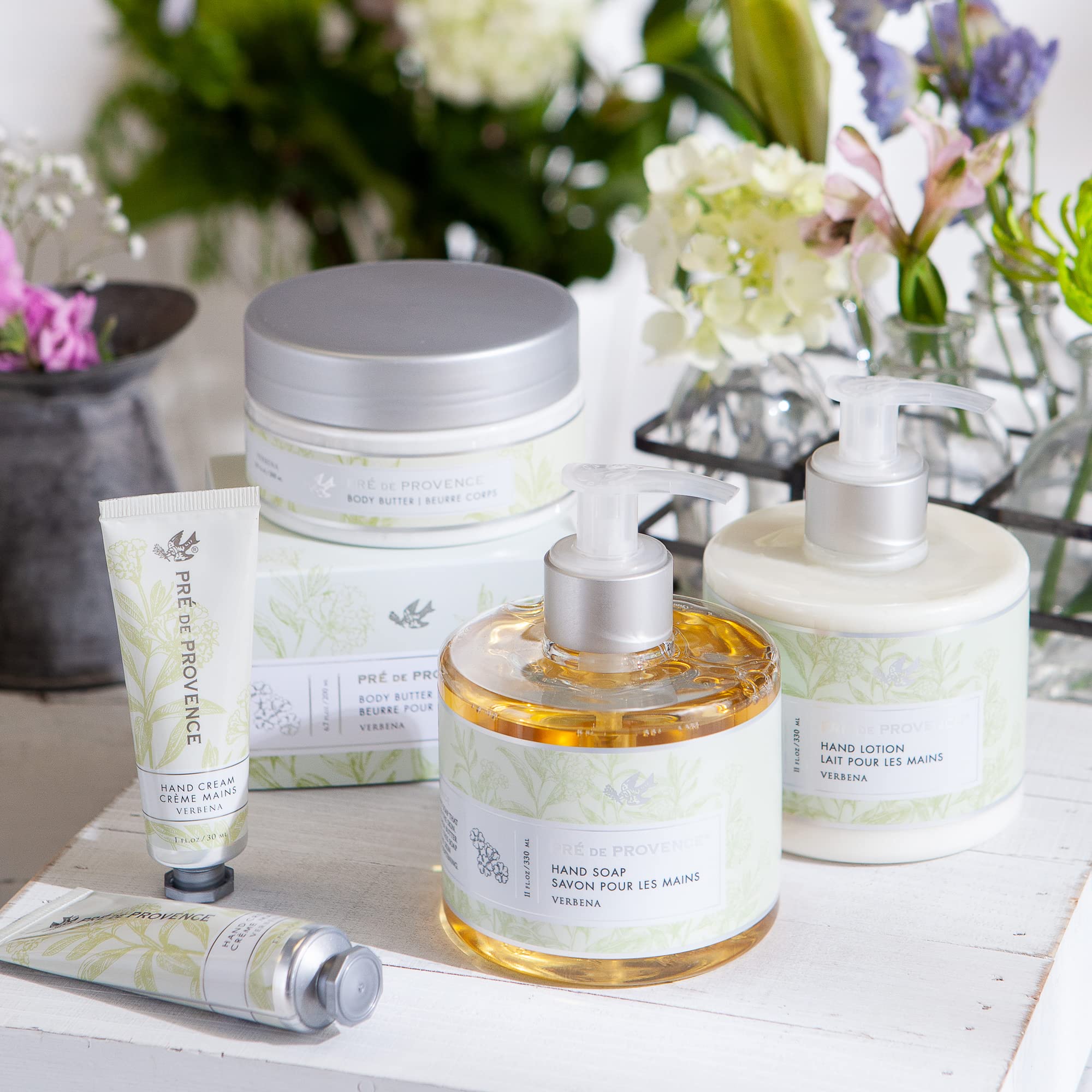 Pre de Provence Collection Shea Butter Enriched Soothing & Moisturizing, Hand Cream, 1 fl oz, Verbena