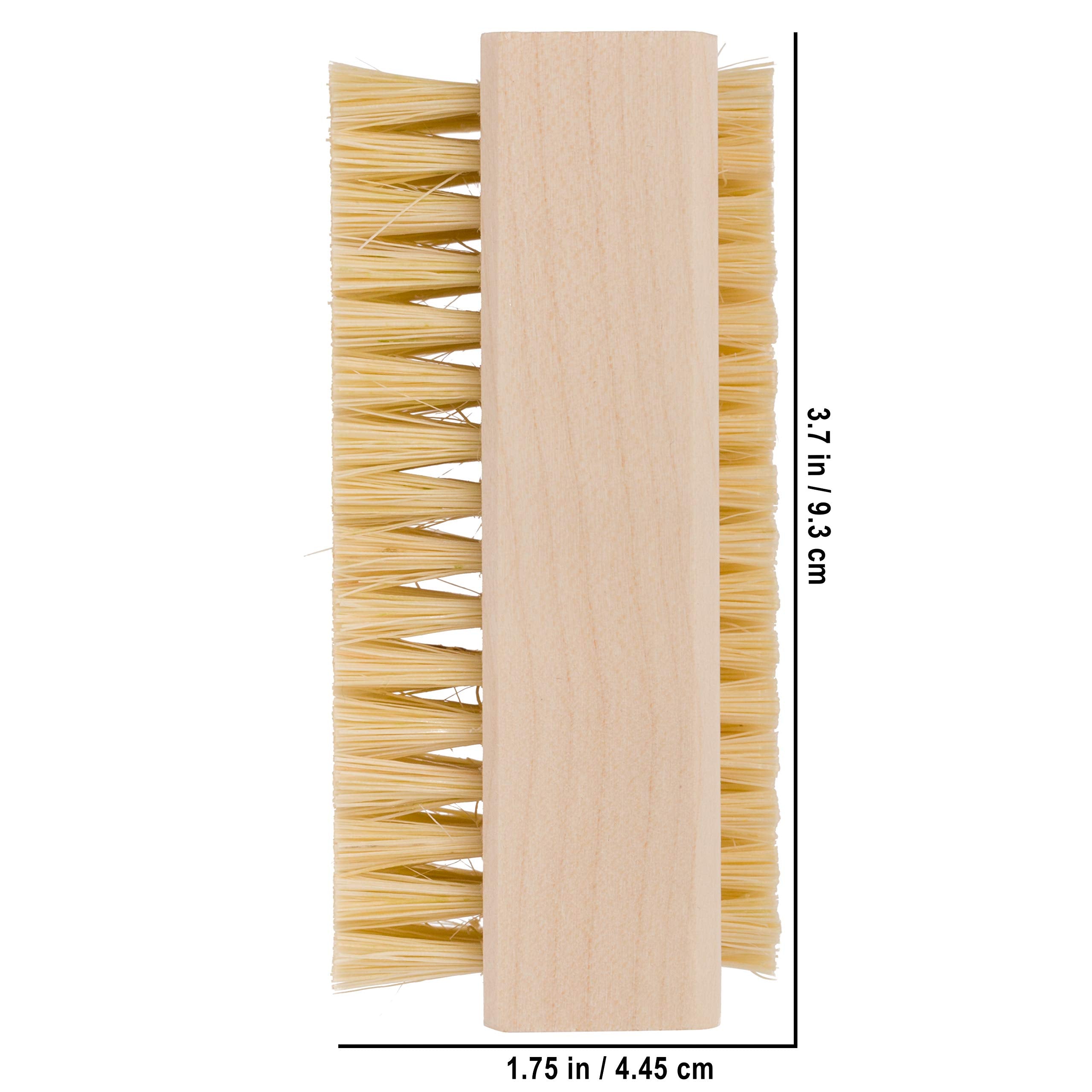 Set of 1, Untreated Maple Wood with Tampico Fiber : Bürstenhaus Redecker Tampico Fiber Nailbrush with Untreated Maple Wood Handle, 3-5/8-Inches by 1-3/8-Inches