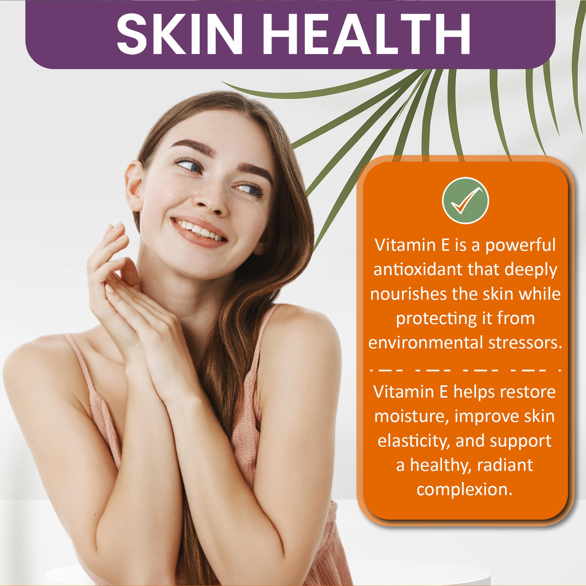 Dr Joe Lab Vitamin E Oil Full Spectrum for Skin, Hair, Face, Liquid Vitamin E Body Oil 75,000 IU, Pure Natural Cold Pressed, Moisturizes & Nourishes, Non GMO - 32 Oz