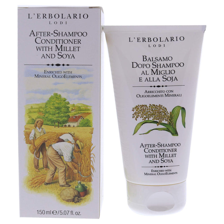After-Shampoo Conditioner - Millet and Soya by LErbolario for Unisex - 5.07 oz Conditioner