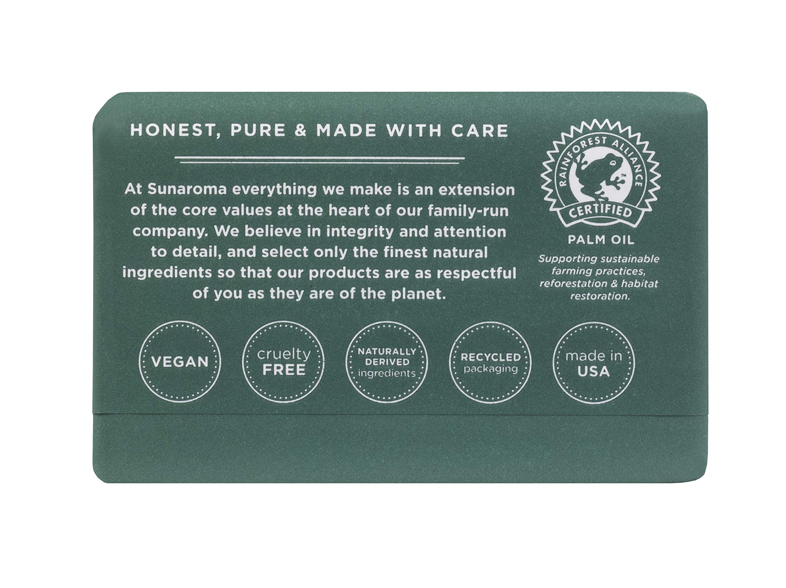 Sunaroma Eucalyptus with Tea Tree Oil & Ginger Soap (Pack of 1)