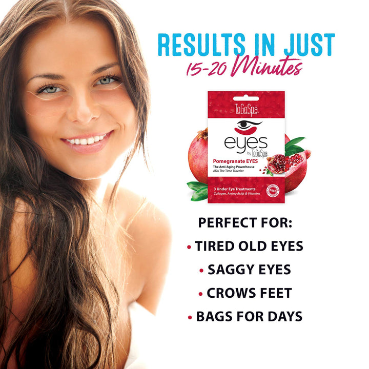 Pomegranate Eyes - (3 Pair) by ToGoSpa