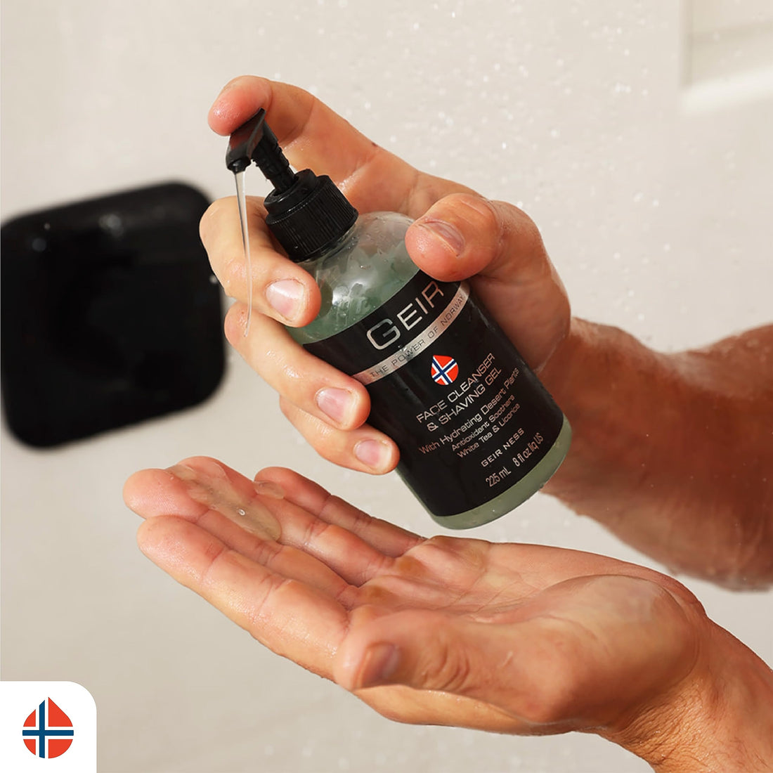 Geir Ness Face Cleanser & Shave Gel for Men