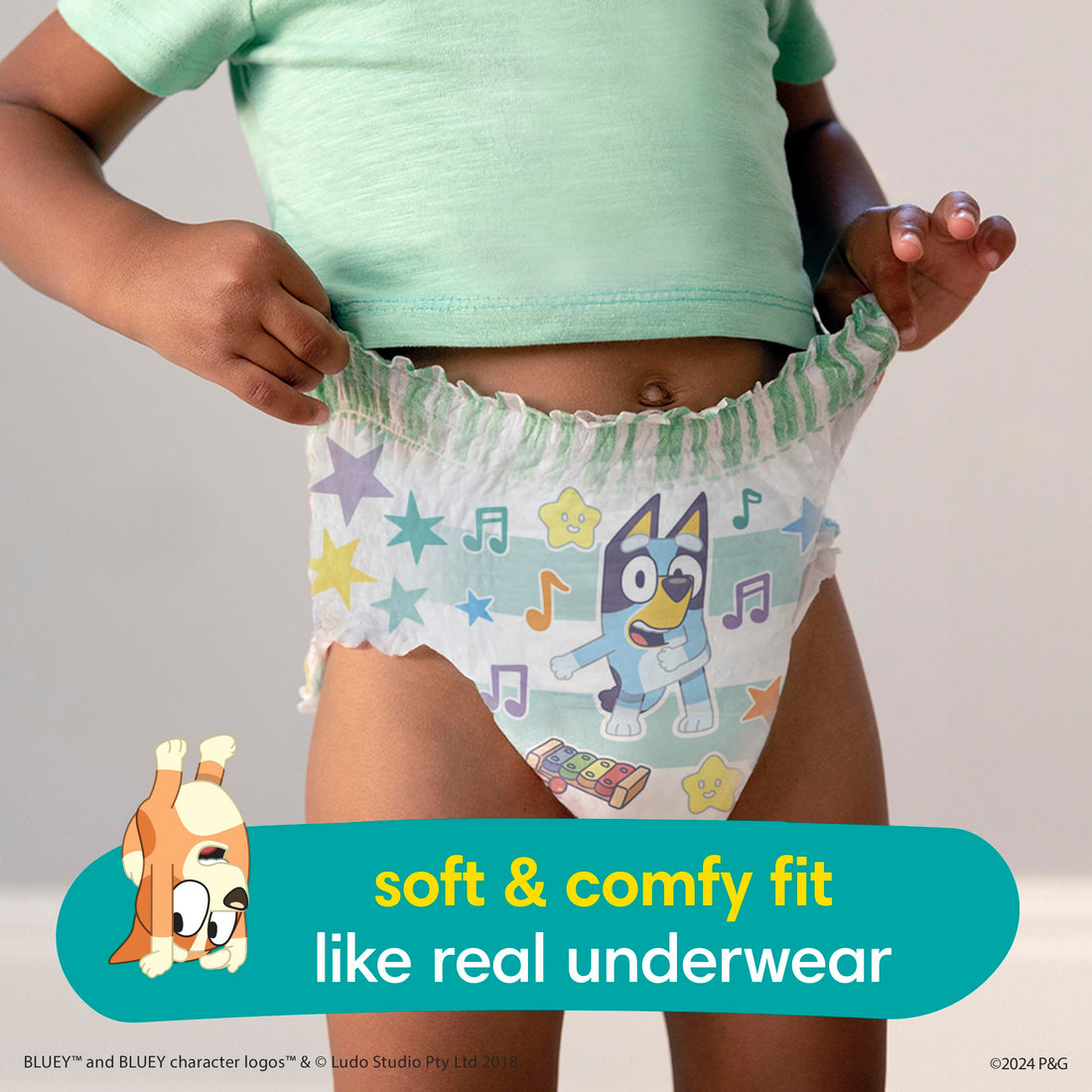 Pampers Easy Ups Training Pants Pull On Disposable Diapers for Boys, Size 6 (4T-5T), 104 Count, ONE Month Supply