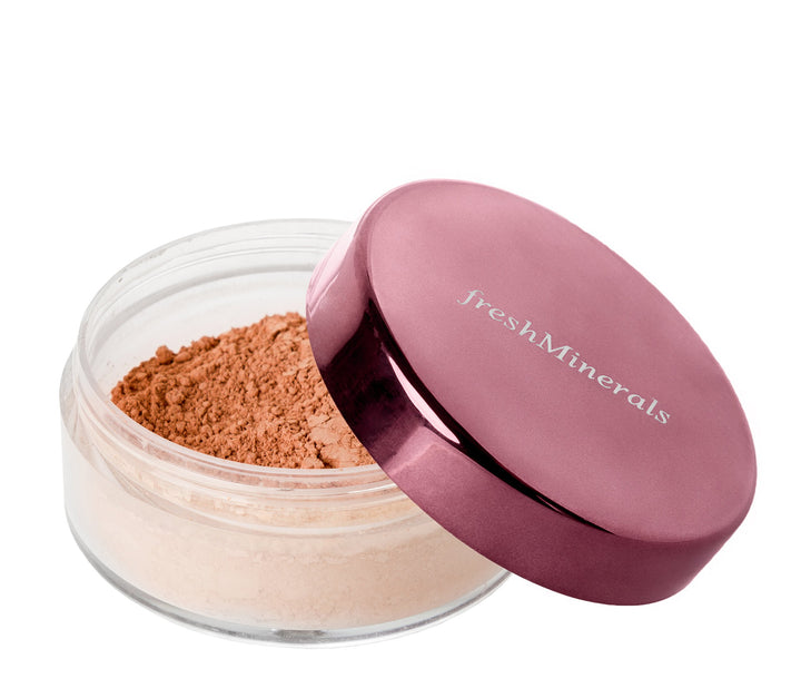 freshMinerals Mineral Loose Powder Foundation, Fresh Tanned, 11 Gram