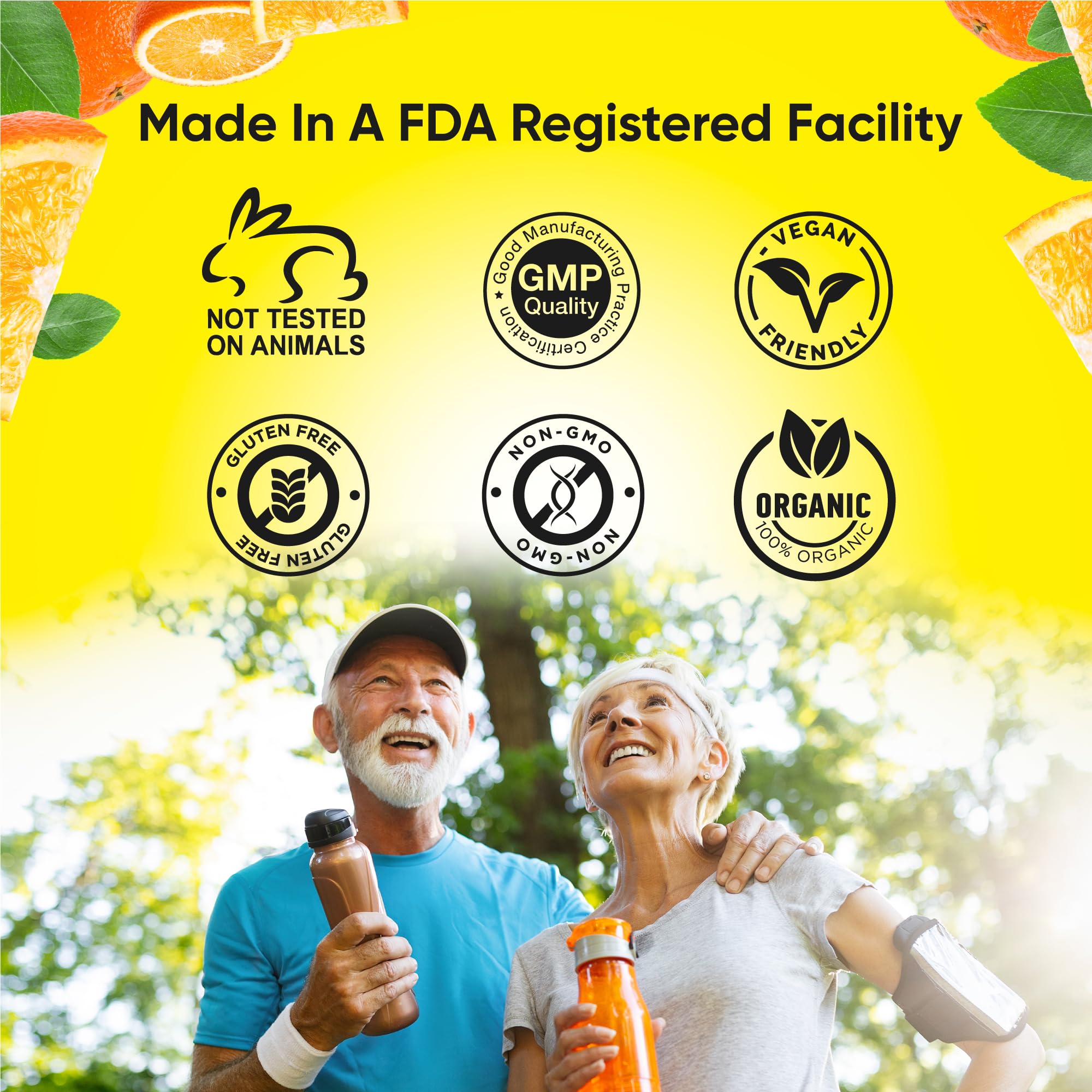 Magnesium Glycinate Chewable Gummies (600mg) for Kids & Adults Women Men - Vegan Complex with Calcium Potassium Vitamin D B6 L-Theanine - Sugar & Gluten Free - Orange Flavor