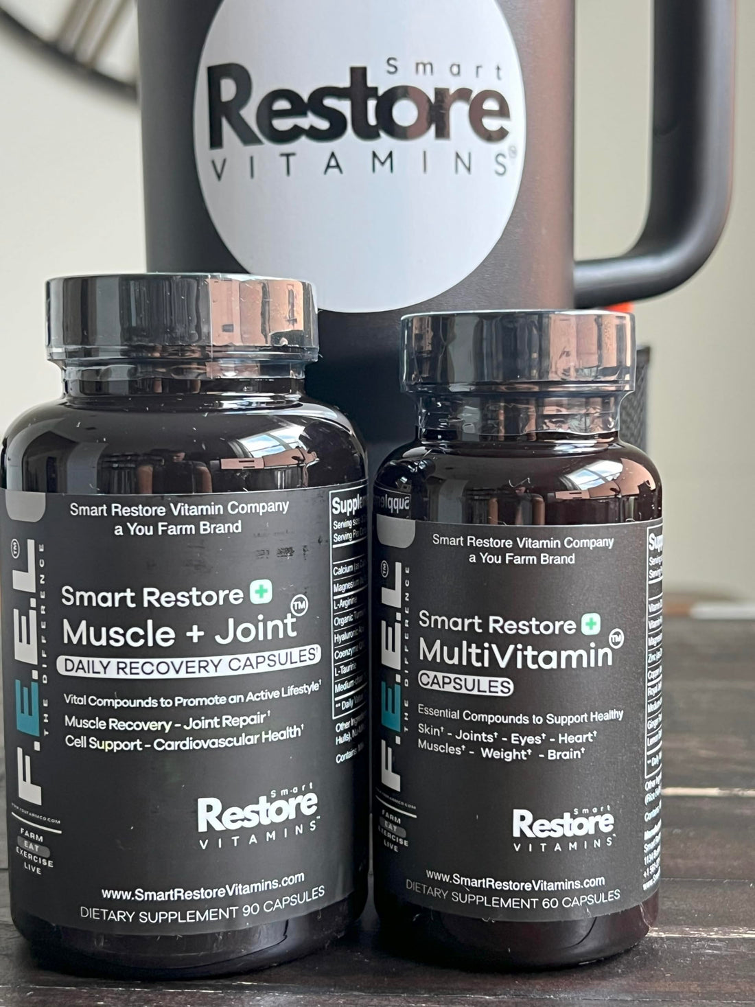 Smart Restore Multivitamin – Premium Formula for Complete Body Health and Energy Support No Synthetic Fillers – 30 Day Supply, 60 Capsules (100% Made in The USA)