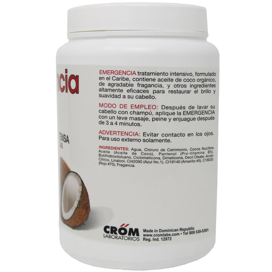 Toque Magico Emergencia Intense Moisture Split End Mask with Coconut 56oz