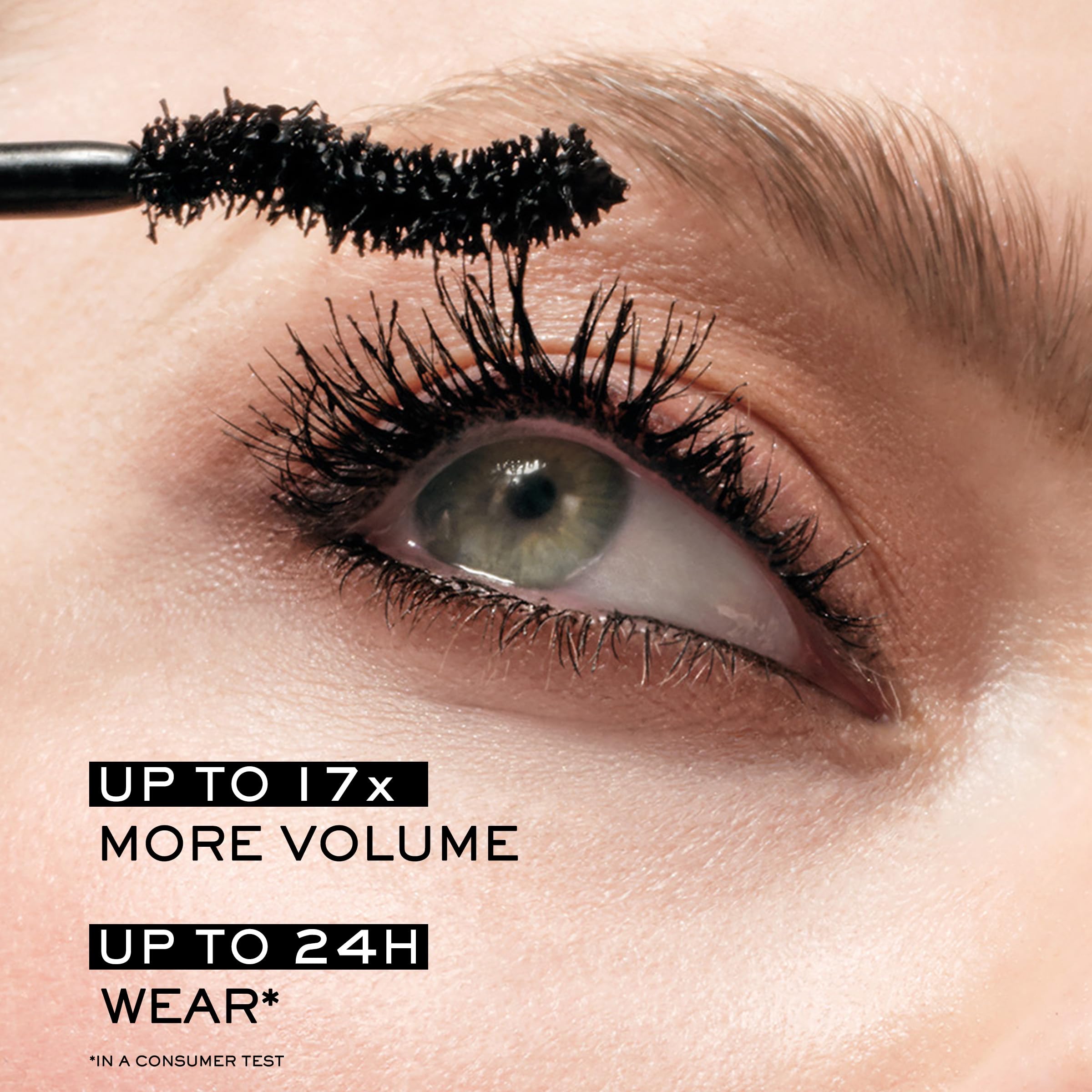 Lancôme Hypnôse Drama Extreme Volumizing Mascara - Up to 17x More Volume - Up to 24HR Wear - Ultra Black