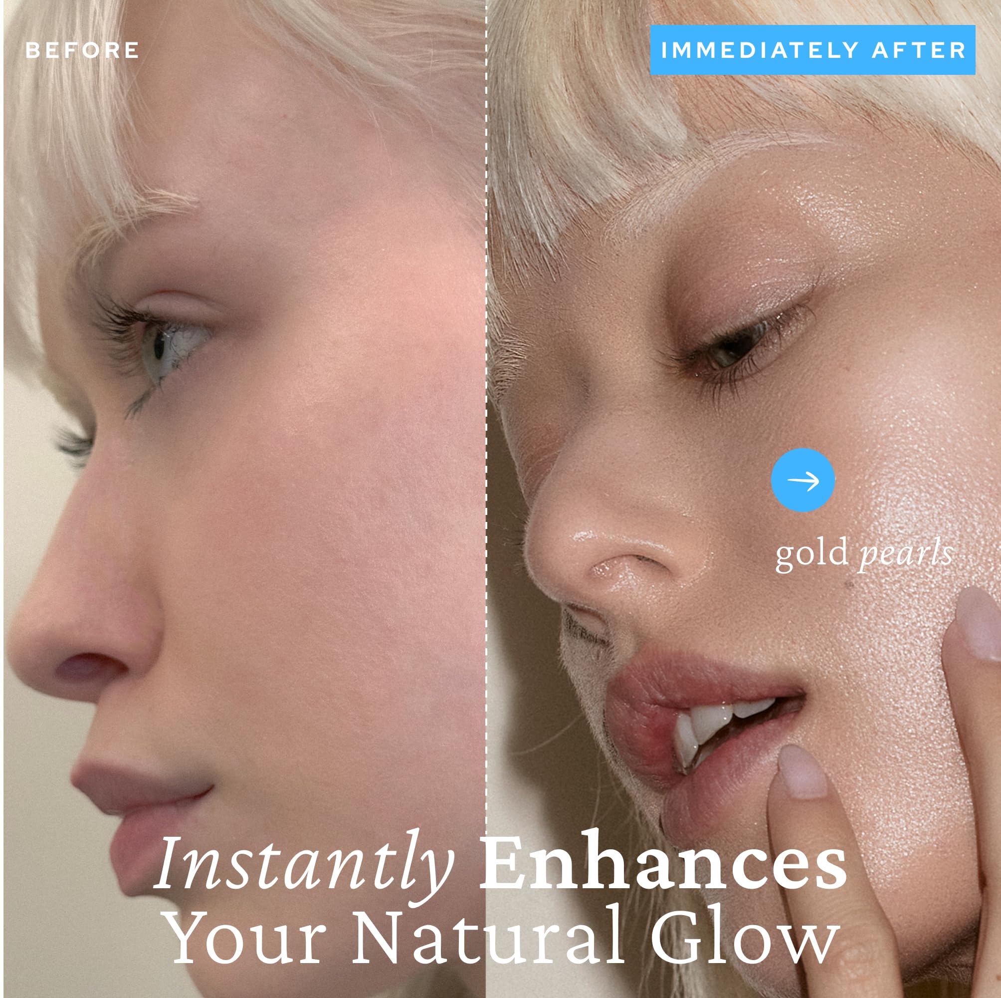 belif Super Drops Niacinamide Vitamin C Golden Glow Serum, 2-in-1 Hydrating Makeup Primer,lluminator and Highlighter to Blur Pores & Even Skin Texture, PHA, Korean Skin Care