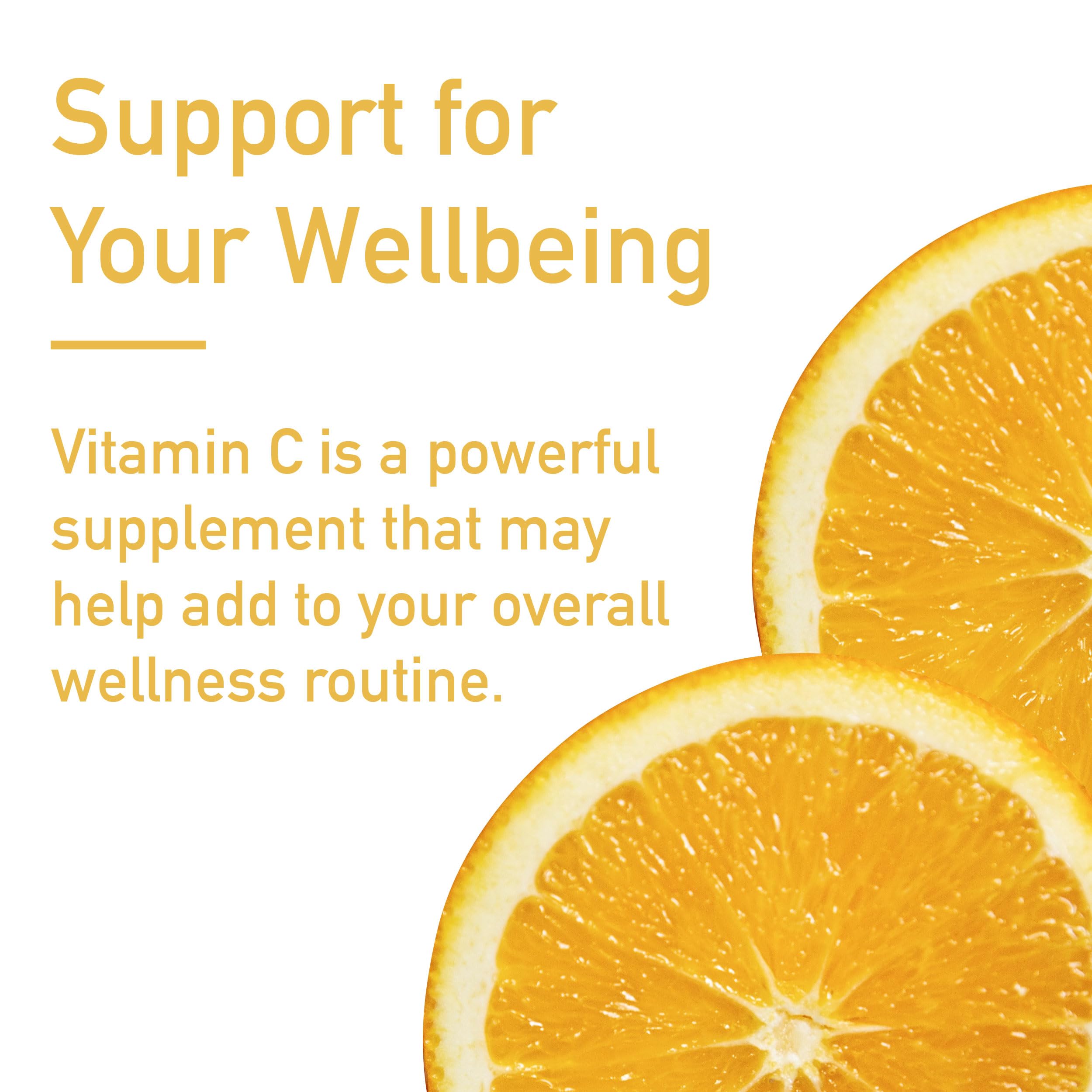 Swiss Imports Effervescent Vitamin C 1000mg Dietary Supplement, 6-Pack, 120 Tablets