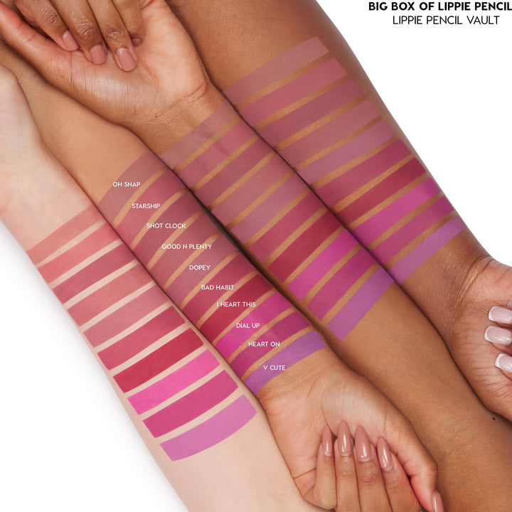 ColourPop Lippie Lip Pencil - High-Pigment, Long-Lasting Lip Liner - Sharpenable Lip Liner Pencil for High-Impact Lip Color - Vegan, Cream Formula with Precise Application - Good N Plenty (0.04 oz)