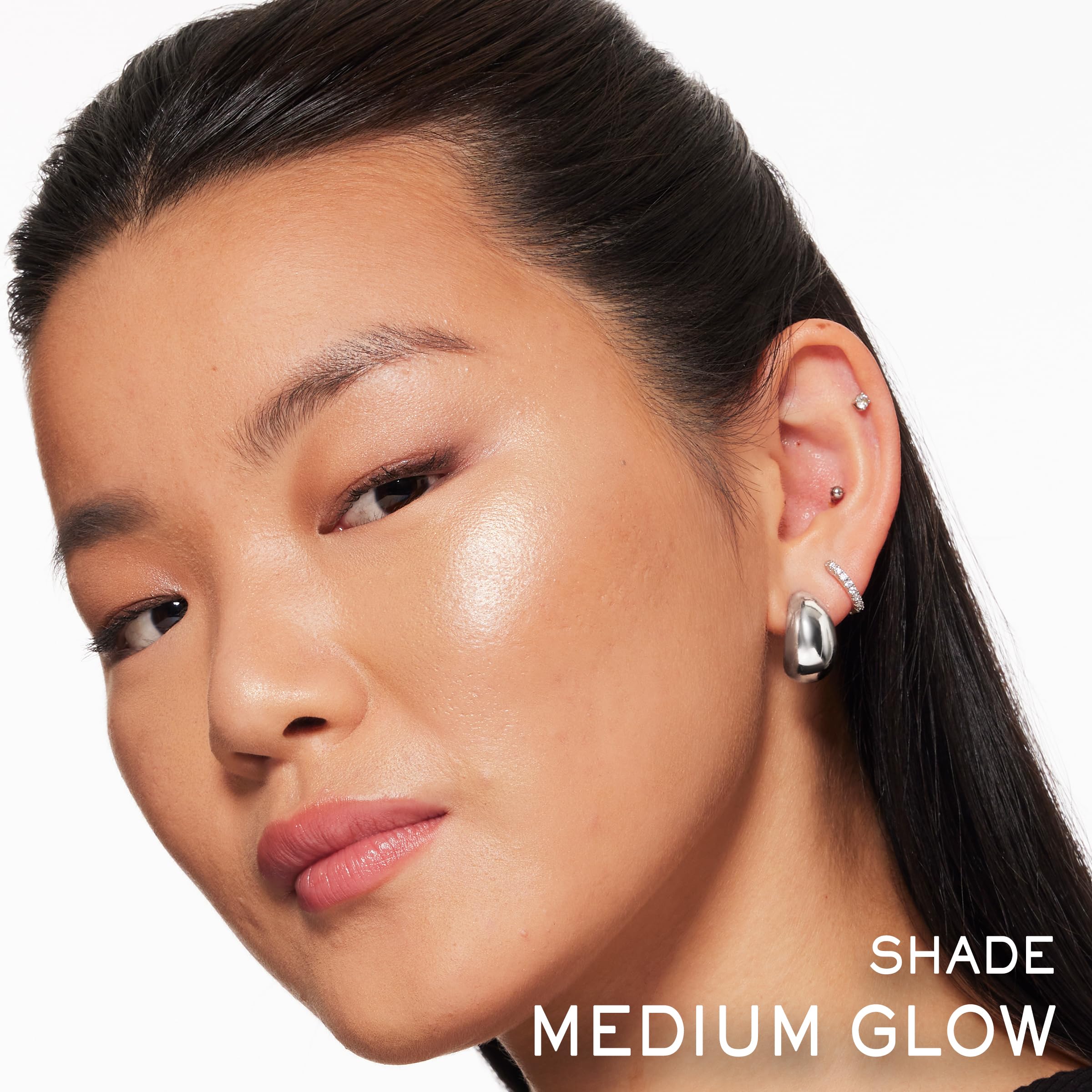 Lancôme Teint Idole Ultra Wear C.E. Skin Transforming Highlighter - Lightweight & Breathable, 24HR Luminous Glow, 02 Medium Glow