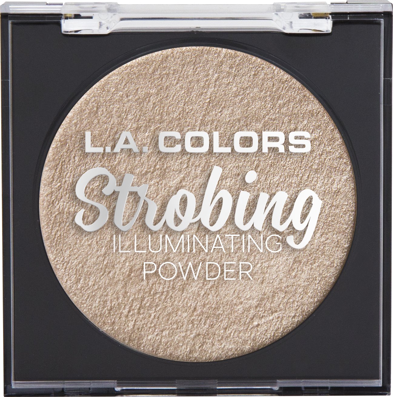 L.A Colors Strobing Illuminating Powder, Champagne, 6.5g