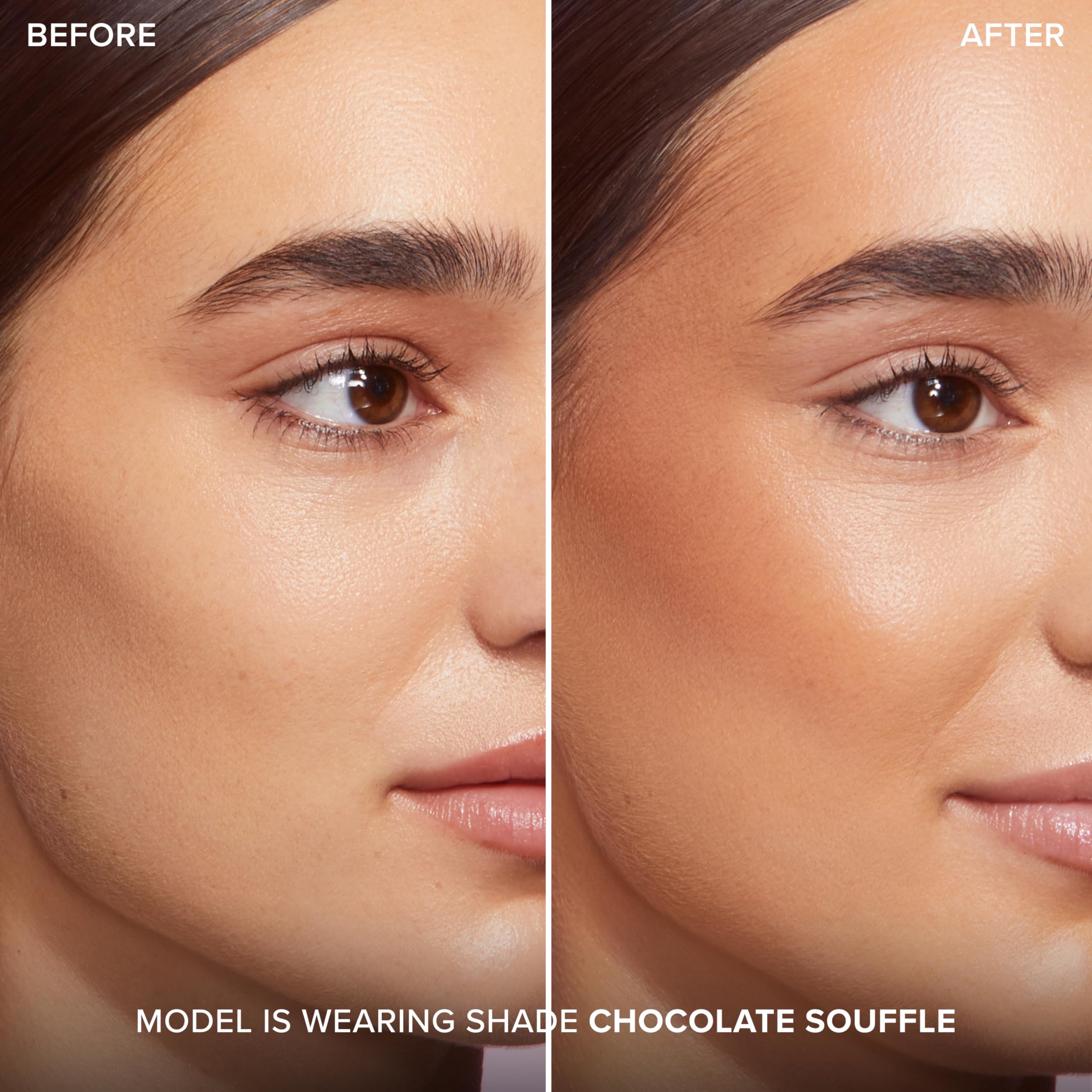 Too Faced Chocolate Soleil Melting Bronzing & Sculpting Stick | Cream, Lightweight, Vegan + Cruelty Free, Chocolate Souffle