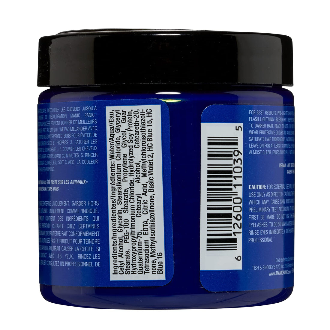 Manic Panic Rockabilly Semi Permanent Hair Colour Cream, 113g - Blue