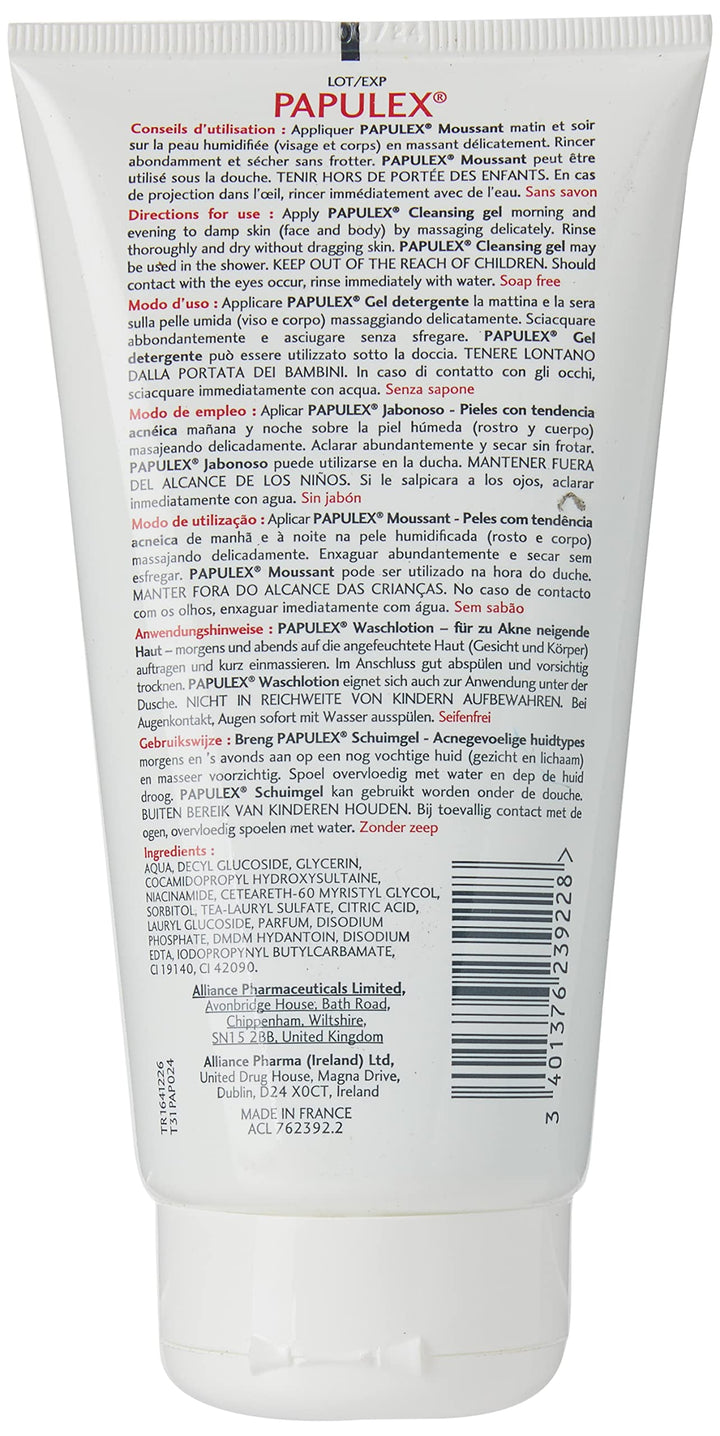 Papulex Cleansing Gel 150ml