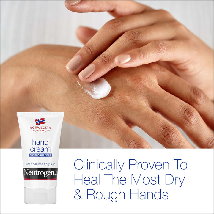 Neutrogena Norwegian Formula Hand Cream FragranceFree, 2 Ounce
