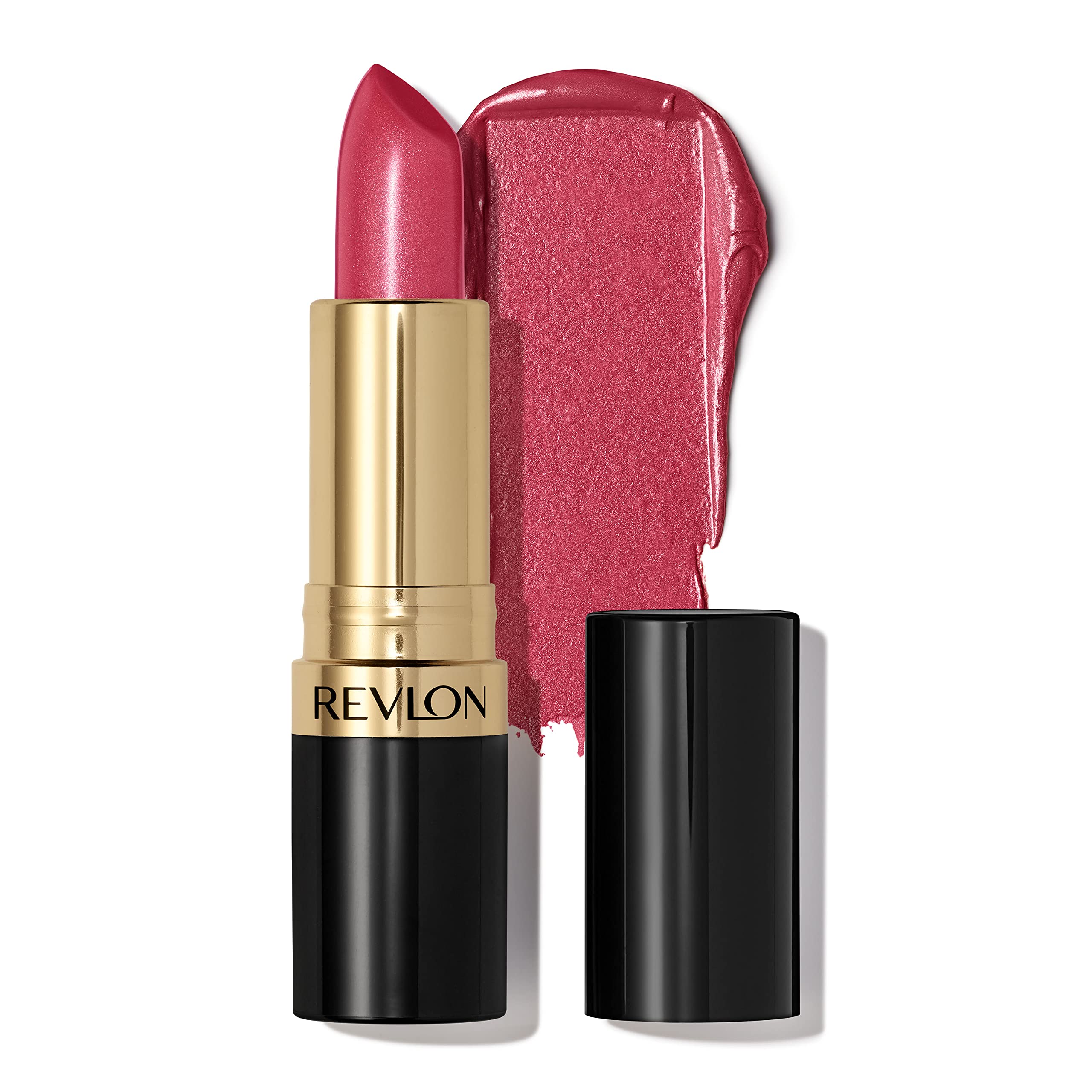 Revlon Super Lustrous Lipstick, Creamy Formula For Soft, Fuller-Looking Lips, Moisturized Feel, 520 Wine With Everything, 0.15 oz