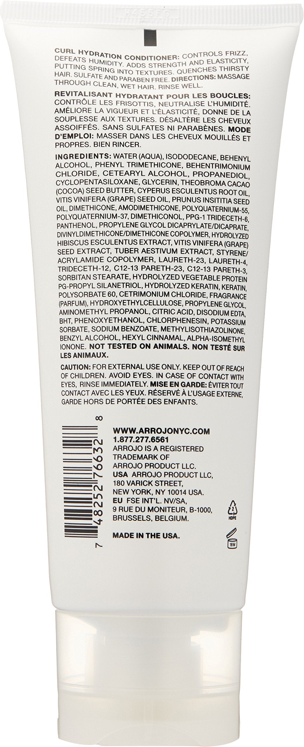 ARROJO Curl Hydration Conditioner (6.7 oz)