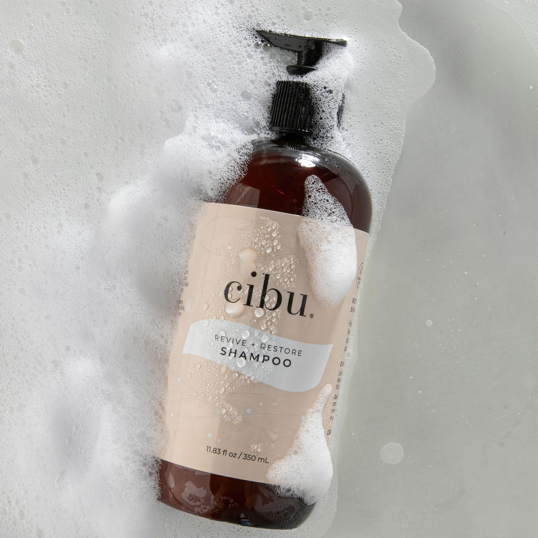 Cibu Revive and Restore Styling Bundle - 11.83oz Shampoo + 11.83oz Conditioner for Dry Damaged Hair - Strengthens and Smoothes Hair Strands with Oleic Acid, Linoleic Acid, Vitamin E & K